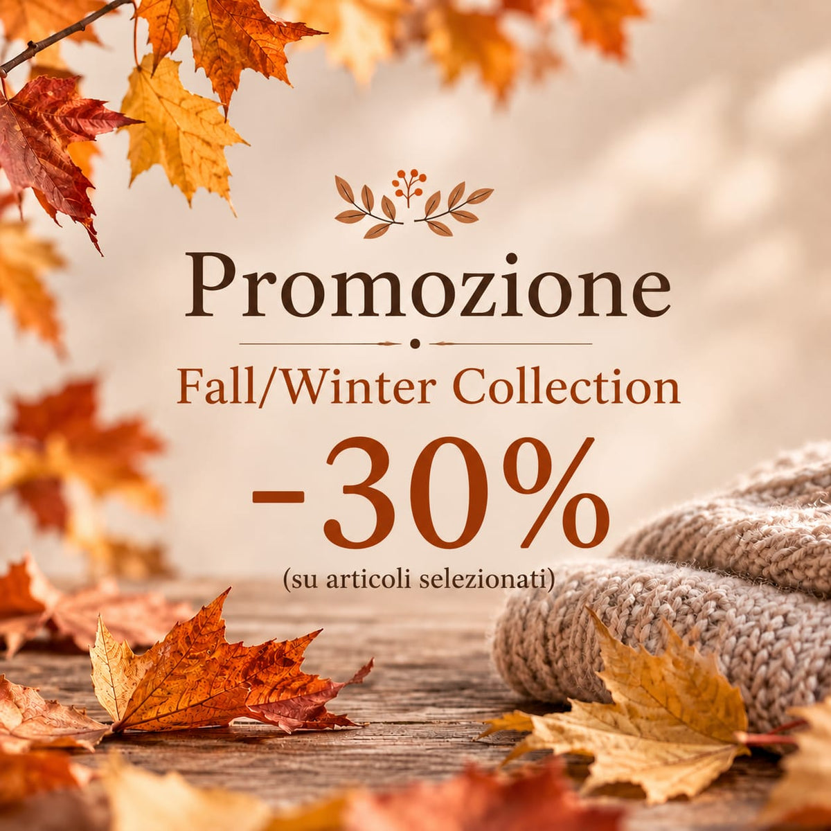 Promozione - 30%