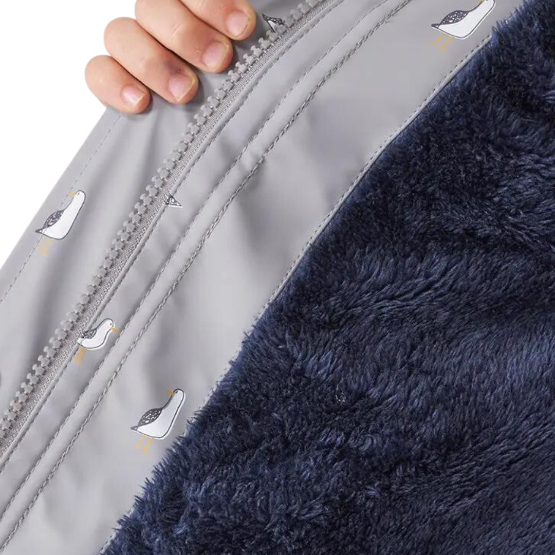 BATELA SEA STYLE - Giacca Impermeabile con fodera pelo