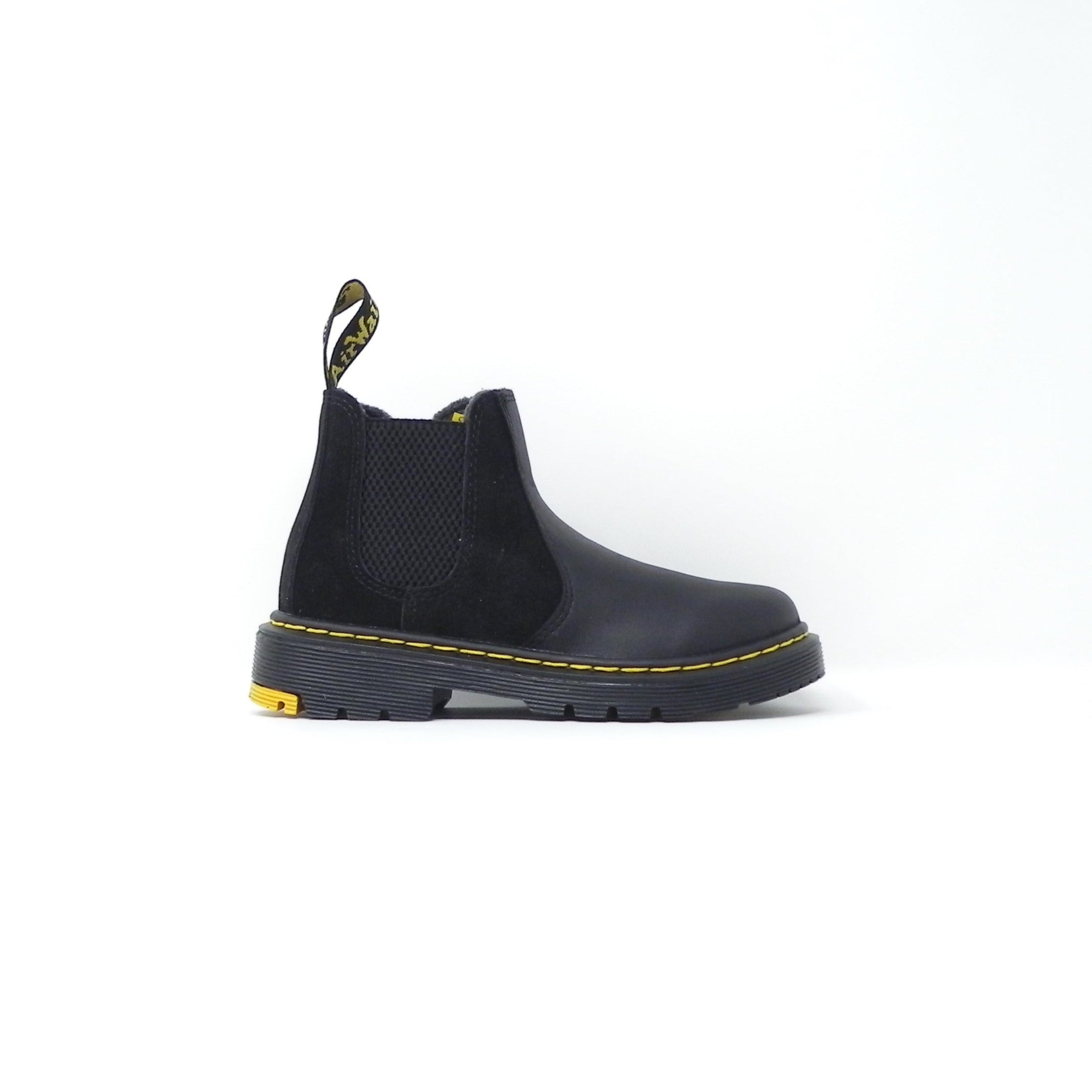DR. MARTENS - Stivaletti Chelsea 2976 Wintergrip Black Yellowstone