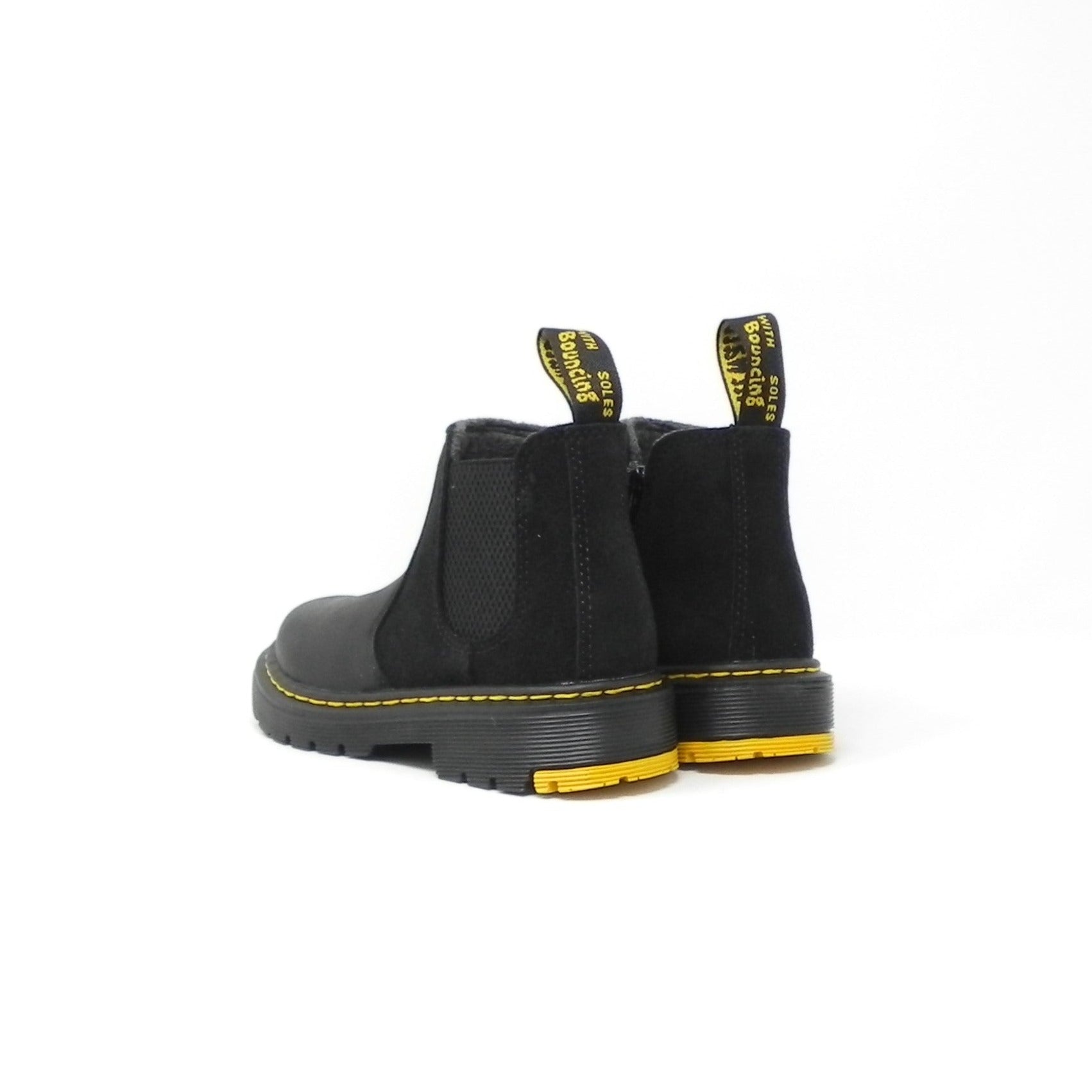DR. MARTENS - Stivaletti Chelsea 2976 Wintergrip Black Yellowstone