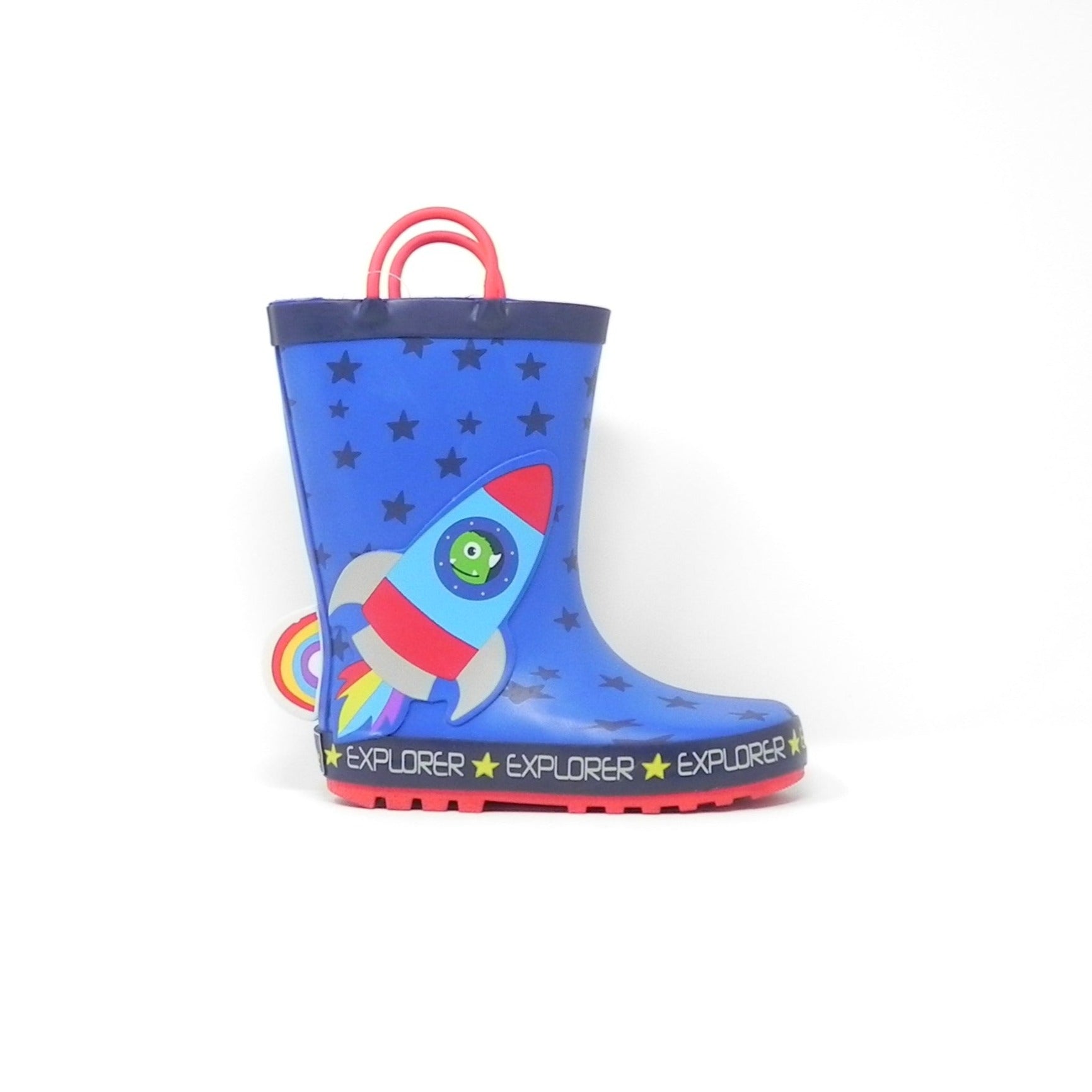 MR TIGGLE - Stivaletti Gomma Razzo Azzurro