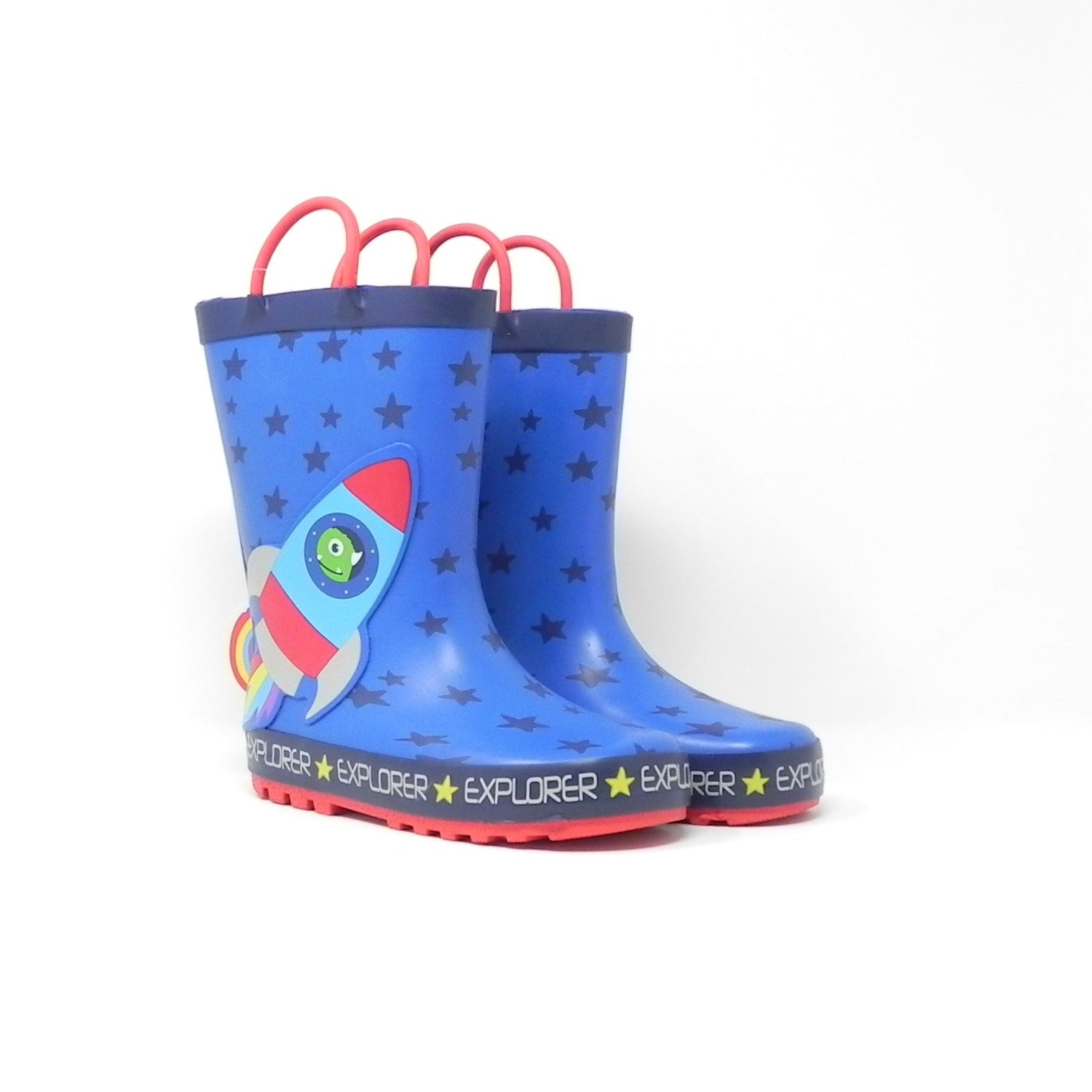 MR TIGGLE - Stivaletti Gomma Razzo Azzurro