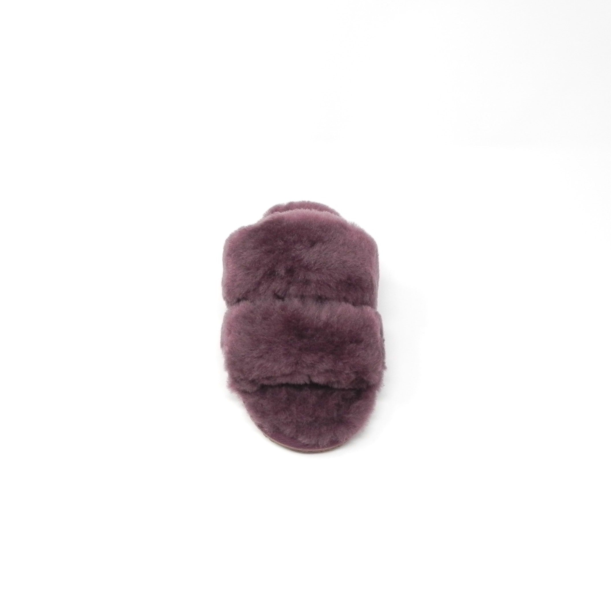 MOU - 2 stripes sheepskin fur slipper