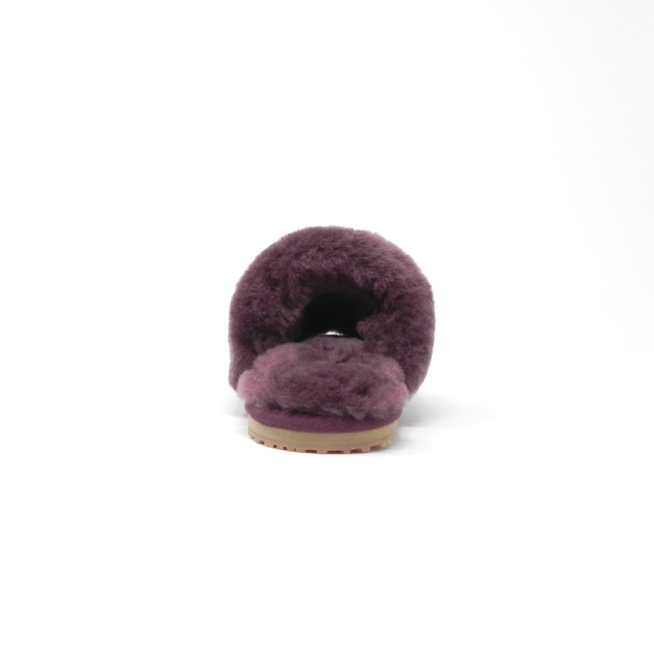 MOU - 2 stripes sheepskin fur slipper
