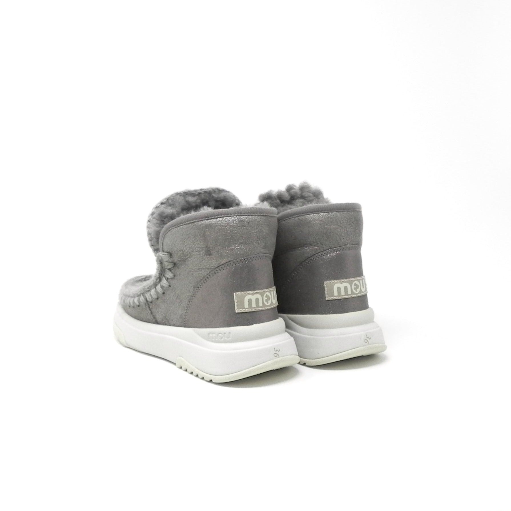 MOU - Stivaletti con pelo Eskimo Jogger