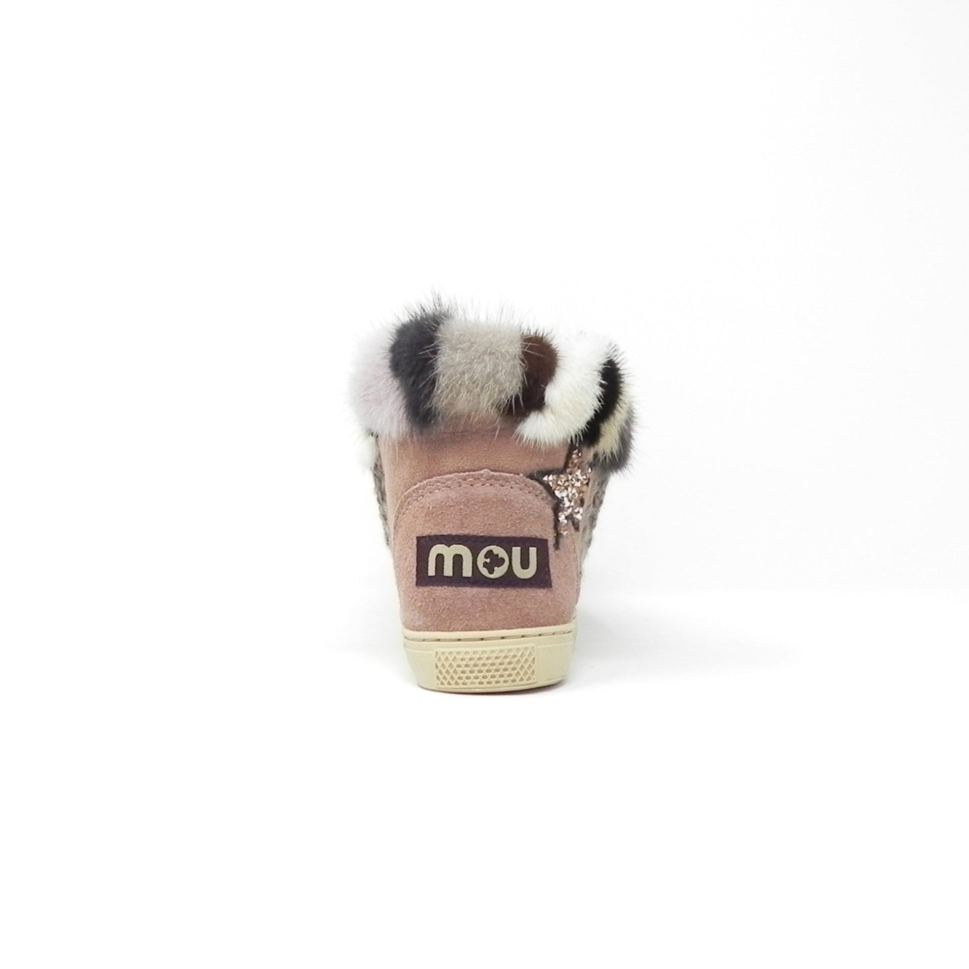 MOU - Stivaletti con pelo Eskimo Sneaker Kid Star