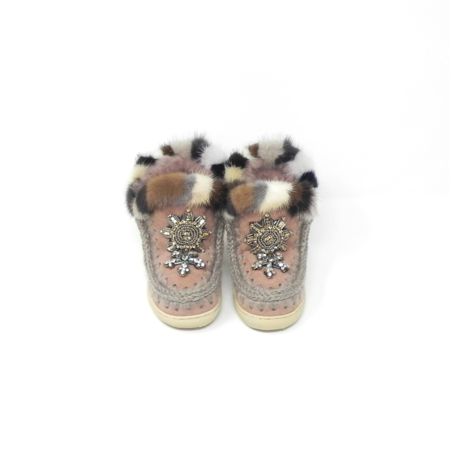 MOU - Stivaletti con pelo Eskimo Sneaker Kid Star