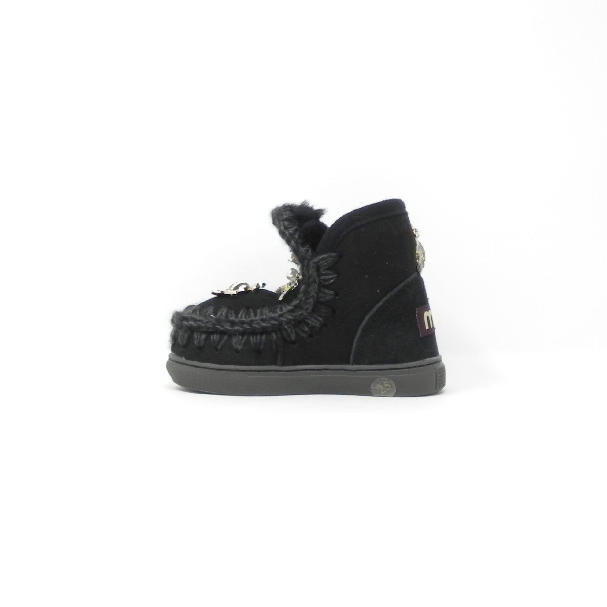 MOU - Stivaletti con pelo Eskimo Sneaker Kid Mixed Accessories