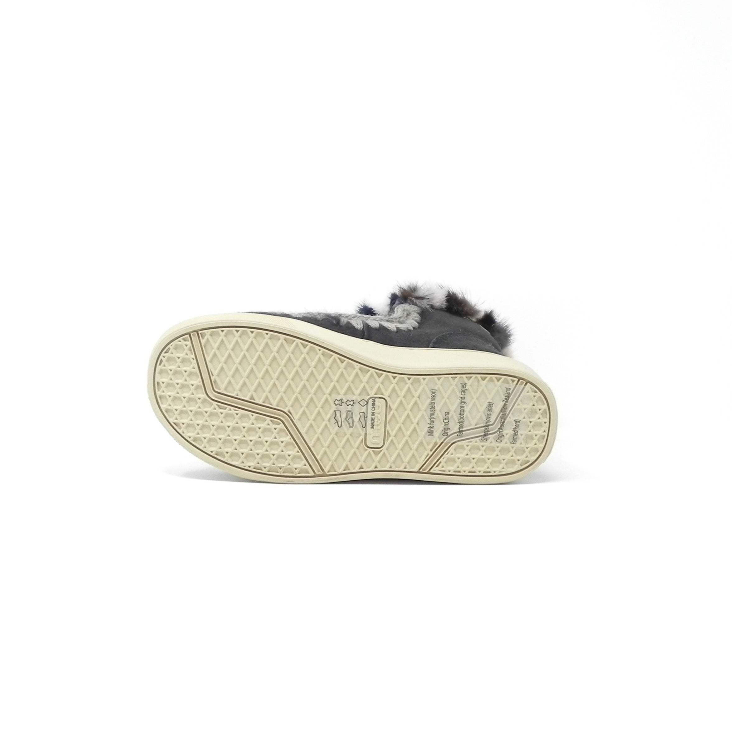 MOU - Stivaletti con pelo Eskimo Sneaker Kid Star