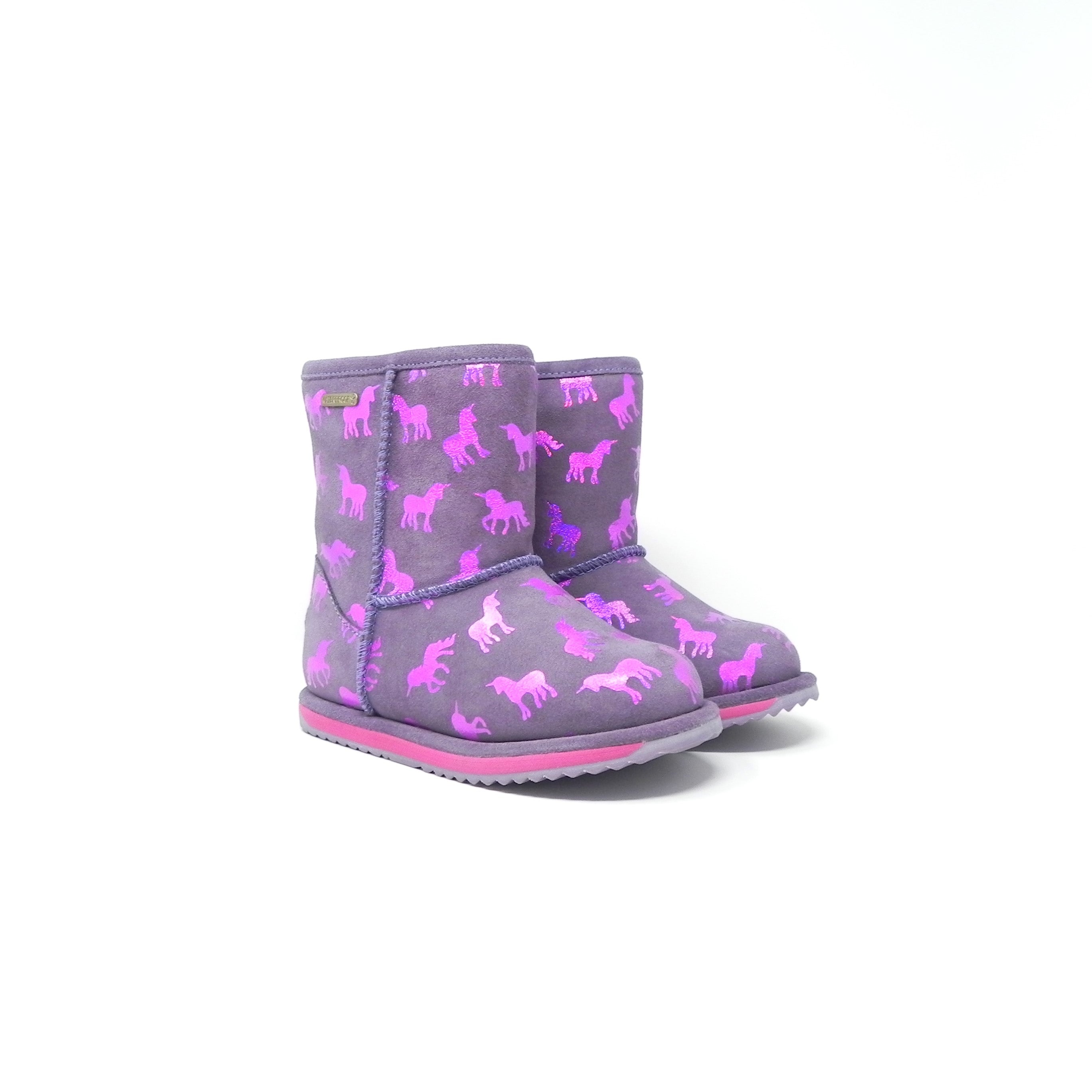 EMU AUSTRALIA - Stivaletti con pelo Rainbow Unicorn Brumby