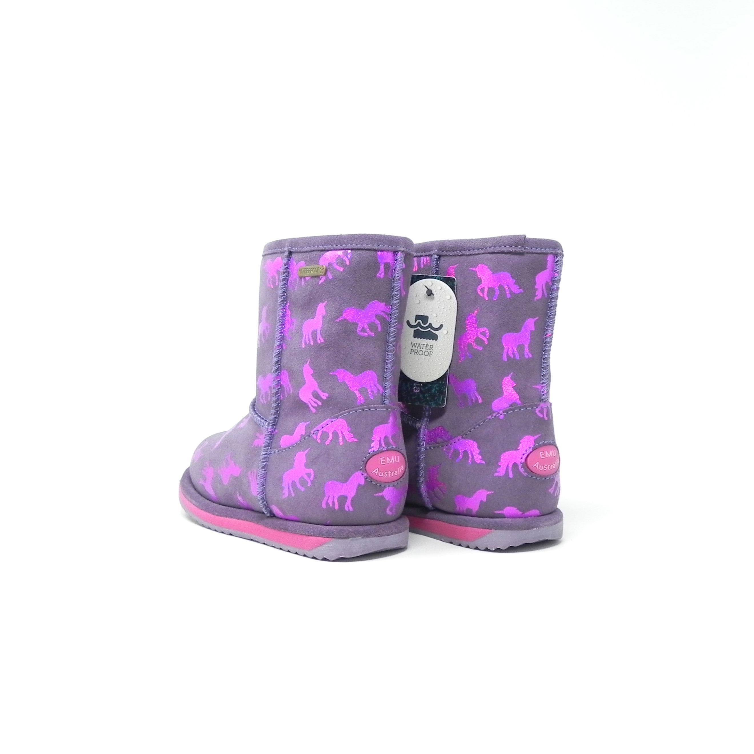 EMU AUSTRALIA - Stivaletti con pelo Rainbow Unicorn Brumby