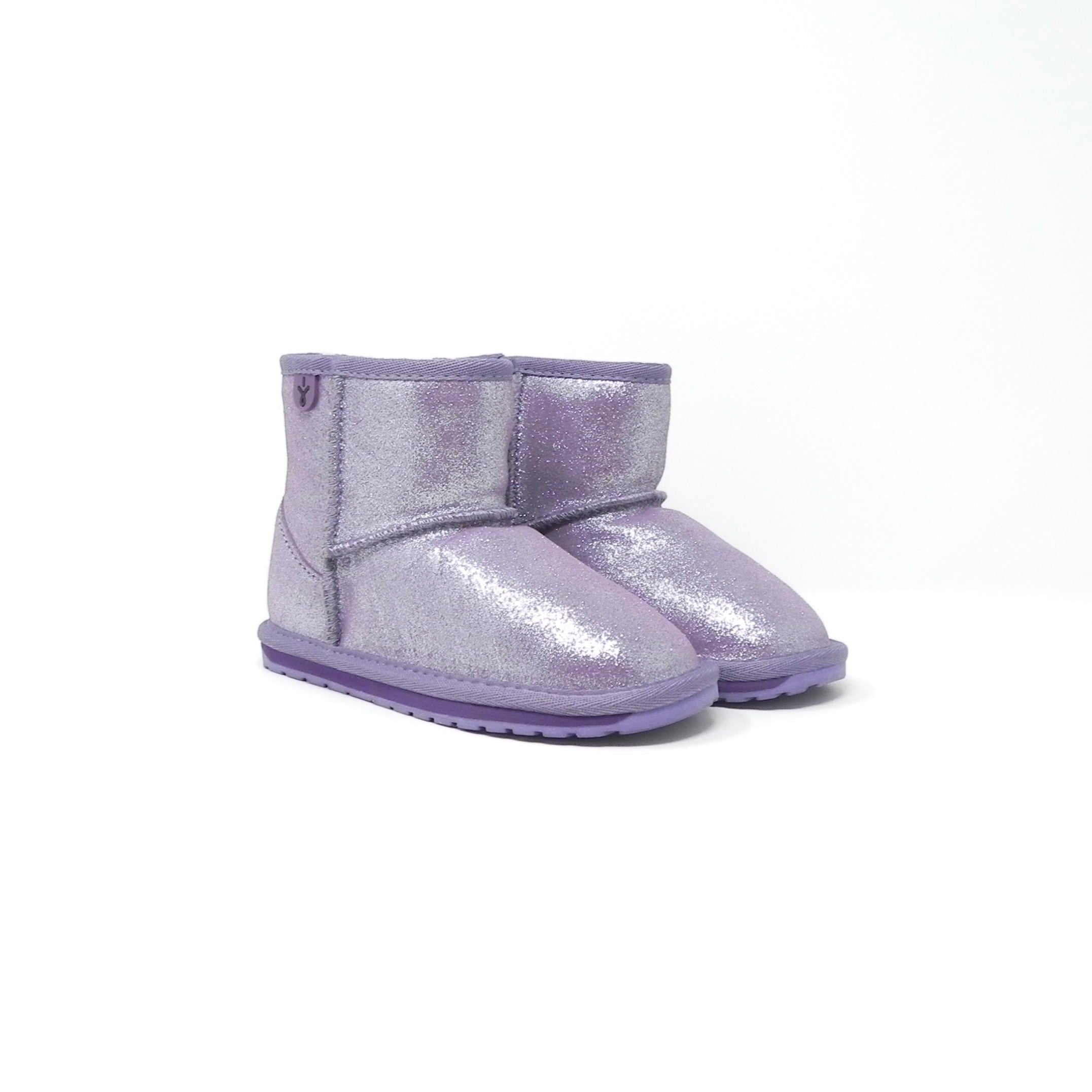 EMU AUSTRALIA - Stivaletti con pelo Wallaby Mini Metallic