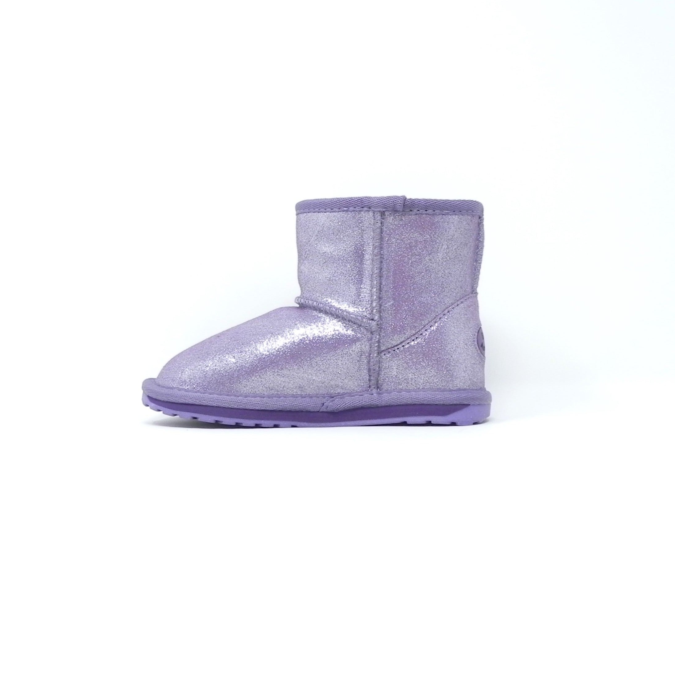 EMU AUSTRALIA - Stivaletti con pelo Wallaby Mini Metallic