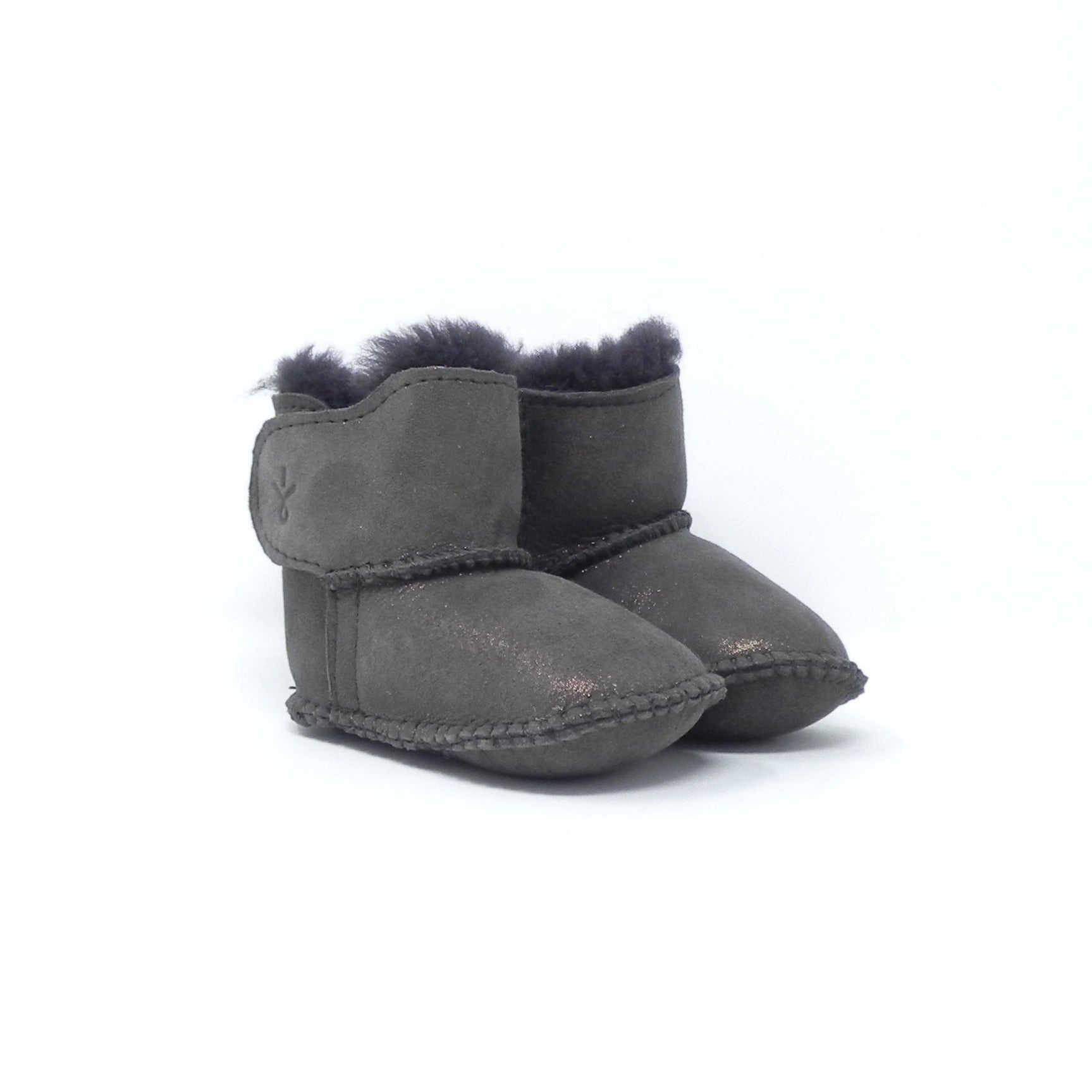 EMU AUSTRALIA - Stivaletti con pelo Baby Bootle Metallic