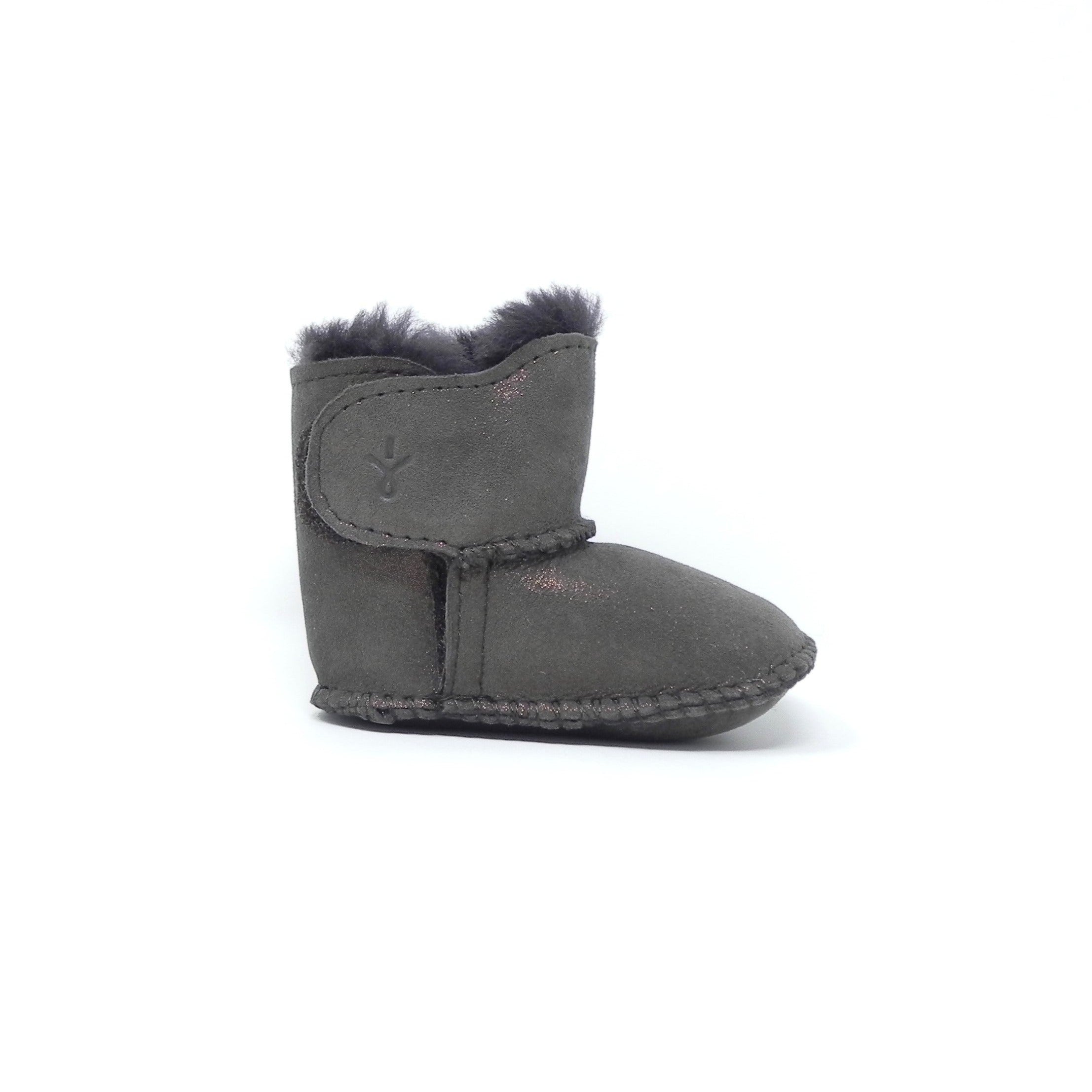 EMU AUSTRALIA - Stivaletti con pelo Baby Bootle Metallic