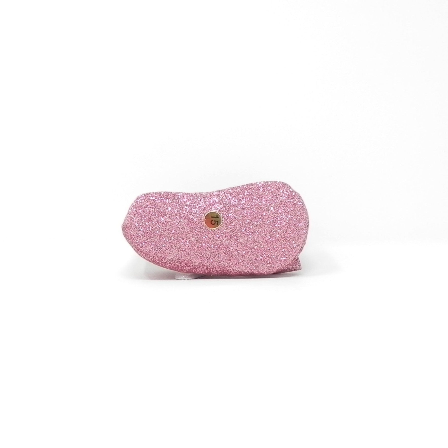 BABY CHICK - Ballerine Culla in pelle e glitter