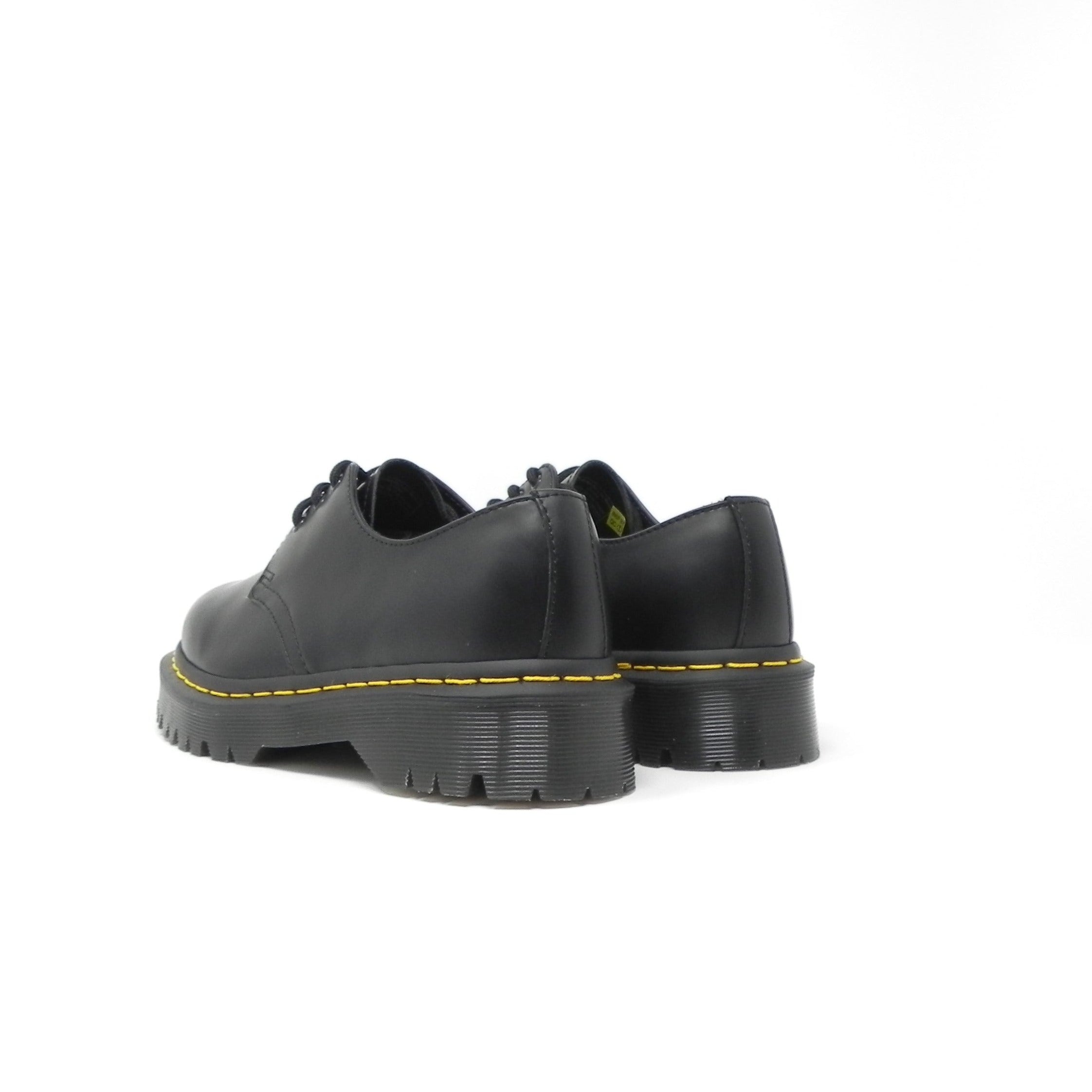 DR. MARTENS - Stringata smooth platform bex