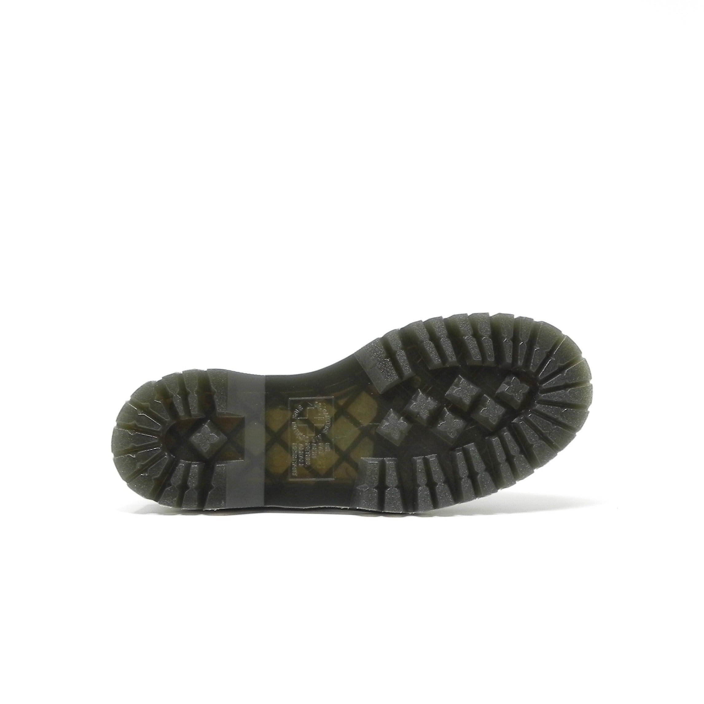 DR. MARTENS - Stivaletti Anfibi platform bex 8 fori l. gialla