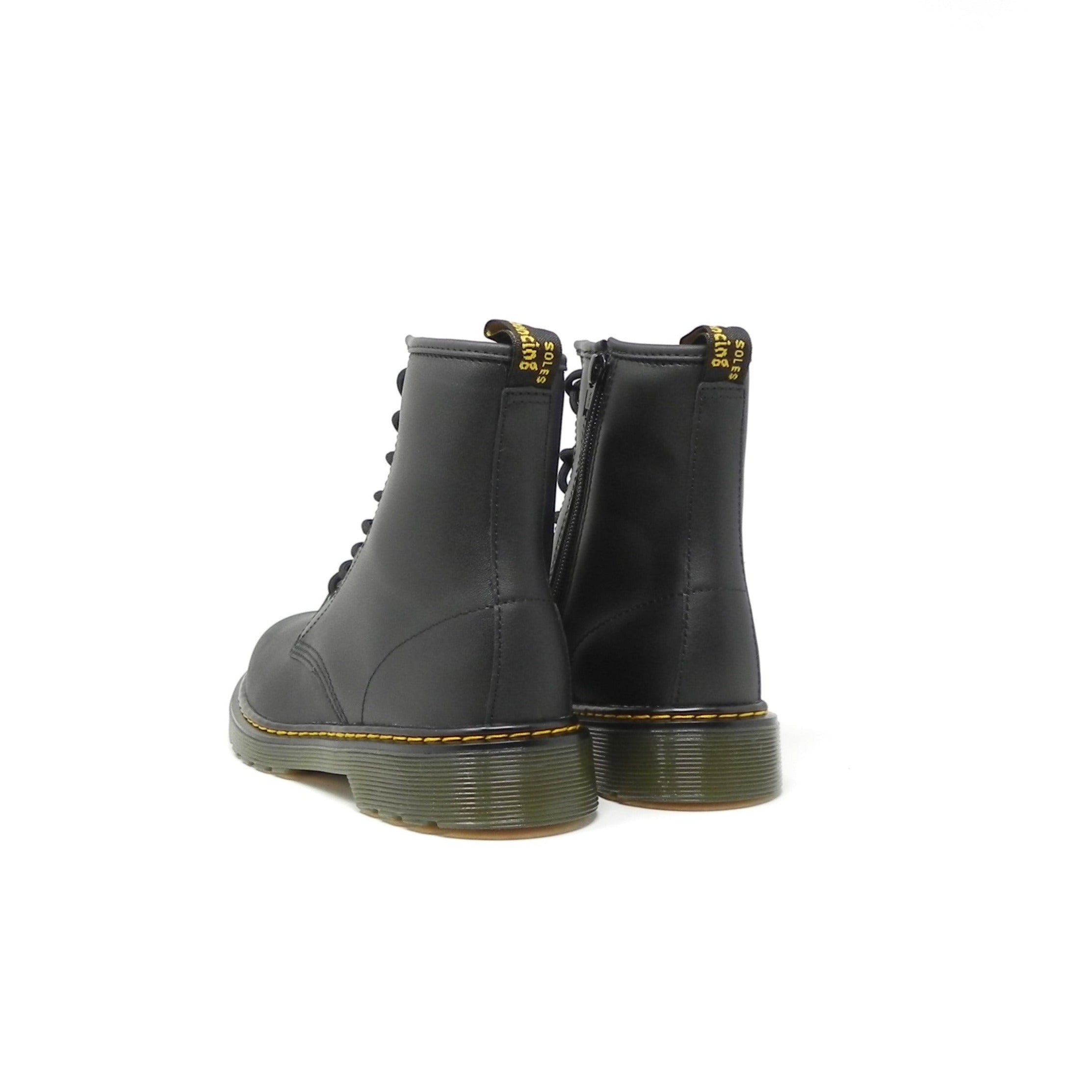 DR. MARTENS - Stivaletti Anfibi Softy t black kid