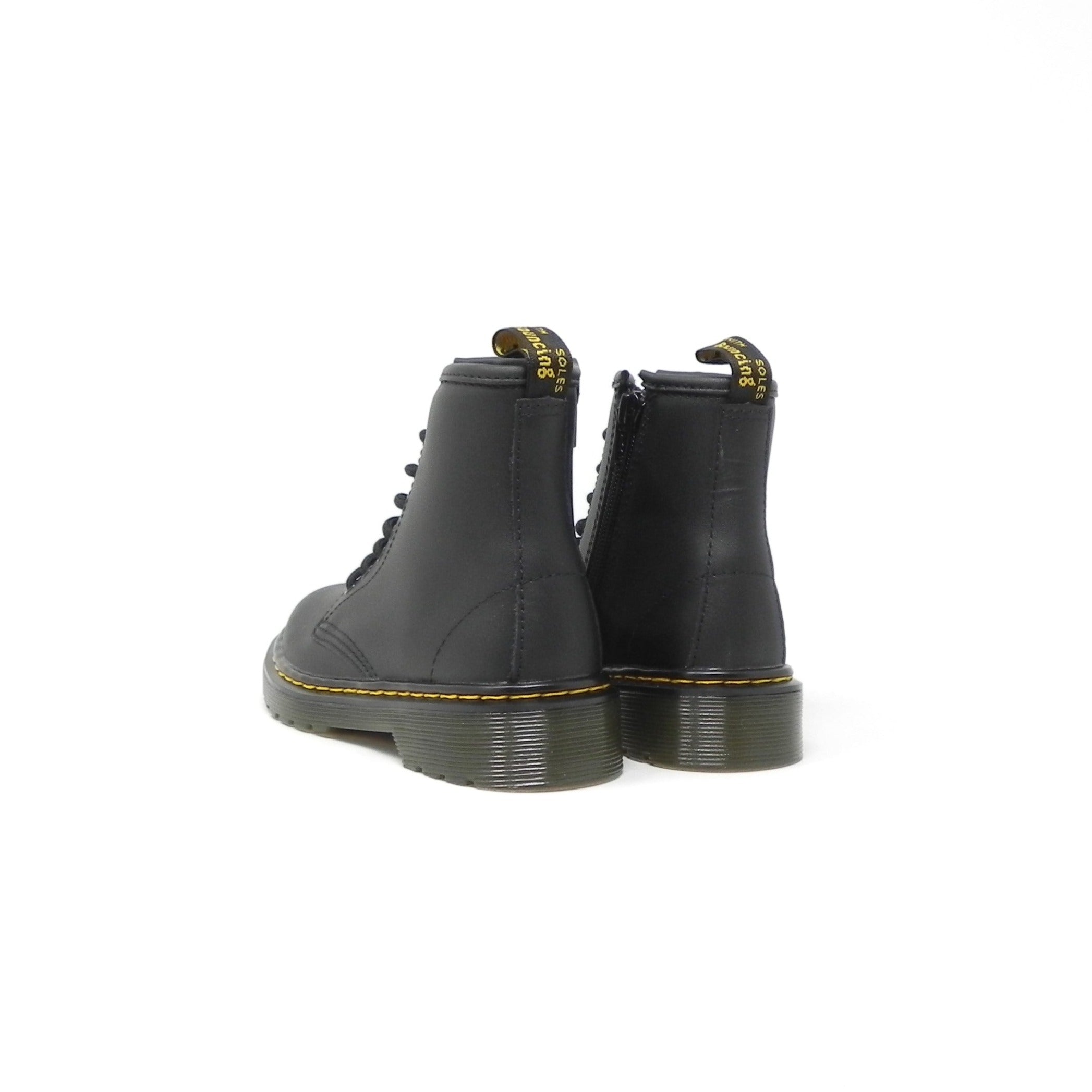 DR. MARTENS - Stivaletti Anfibi Softy t black child