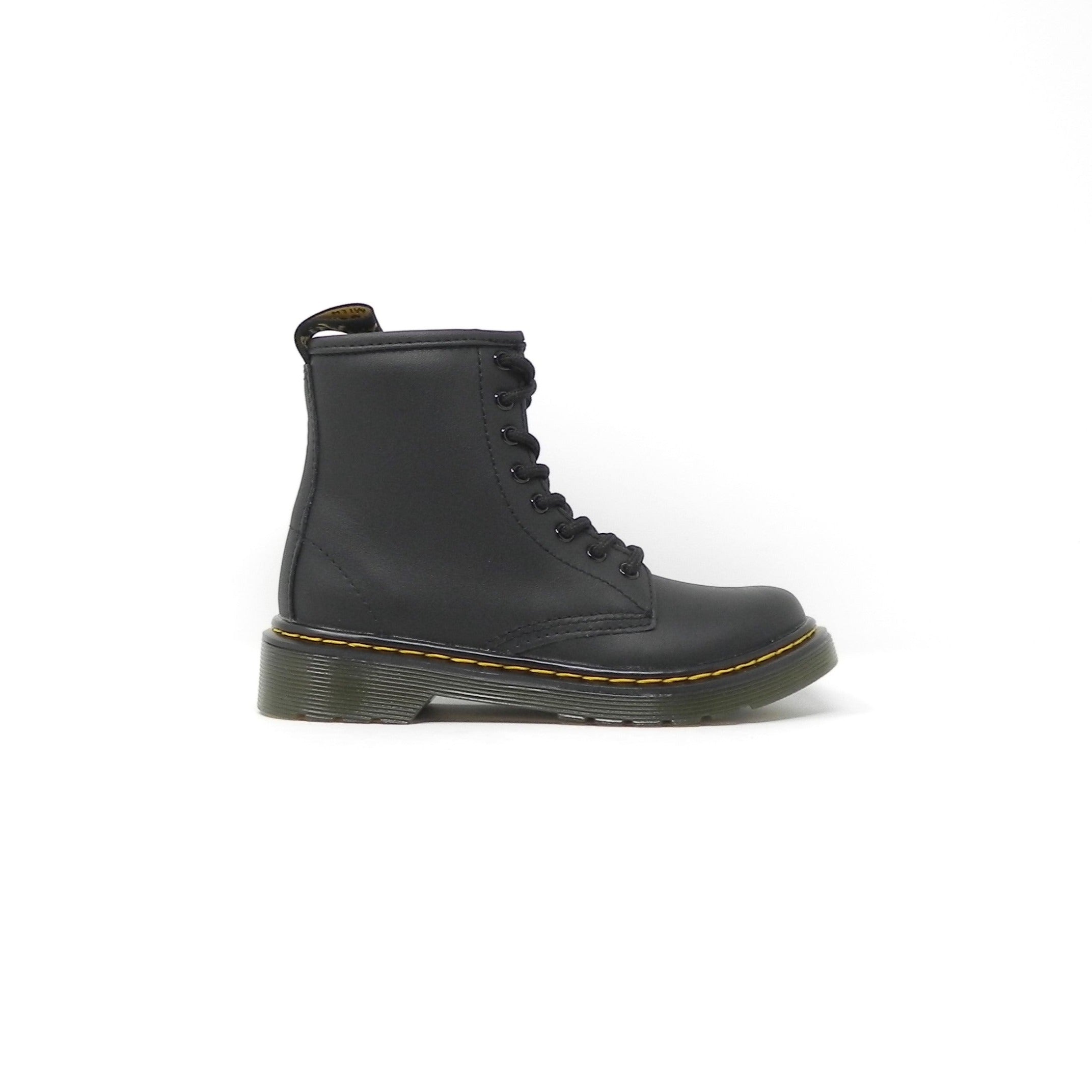 DR. MARTENS - Stivaletti Anfibi Softy t black child