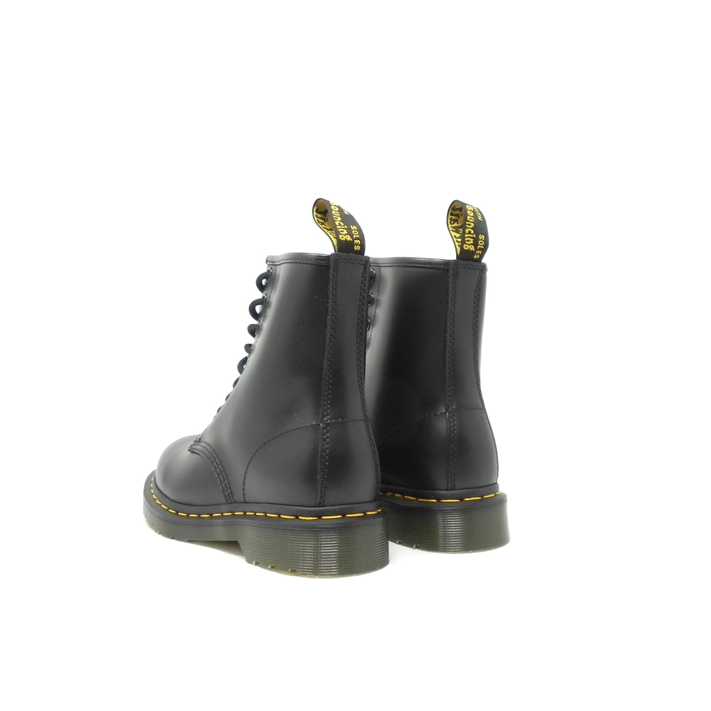 DR. MARTENS - Stivaletti SMOOTH 8 FORI L/GIALLA