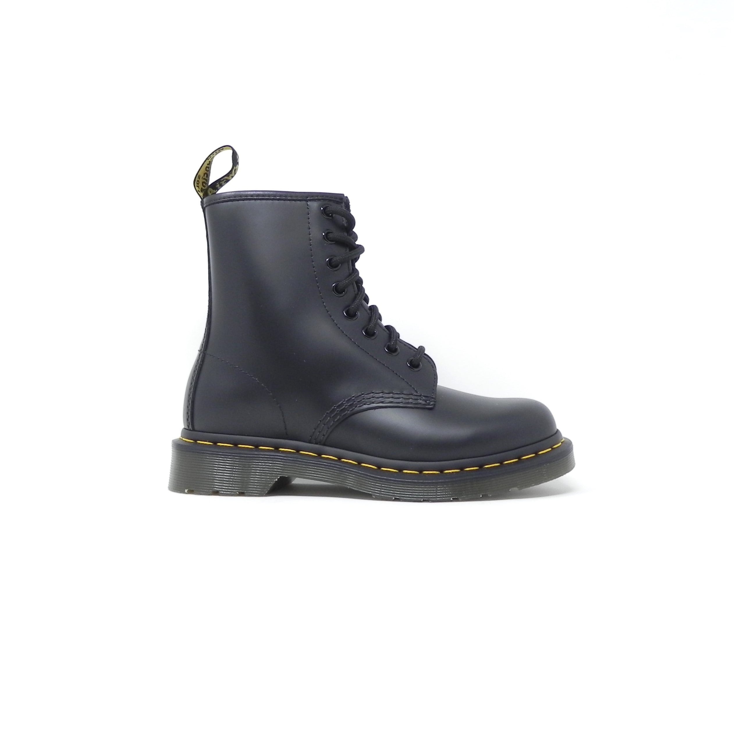 DR. MARTENS - Stivaletti SMOOTH 8 FORI L/GIALLA