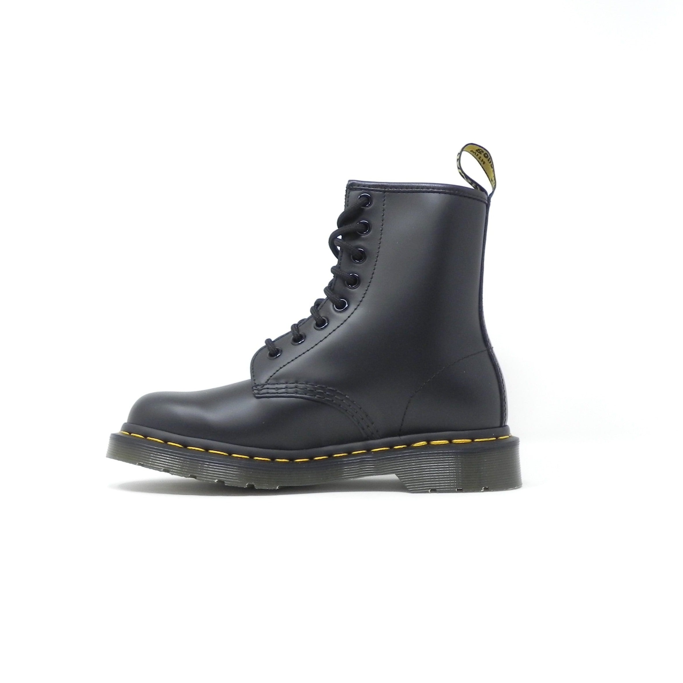 DR. MARTENS - Stivaletti SMOOTH 8 FORI L/GIALLA