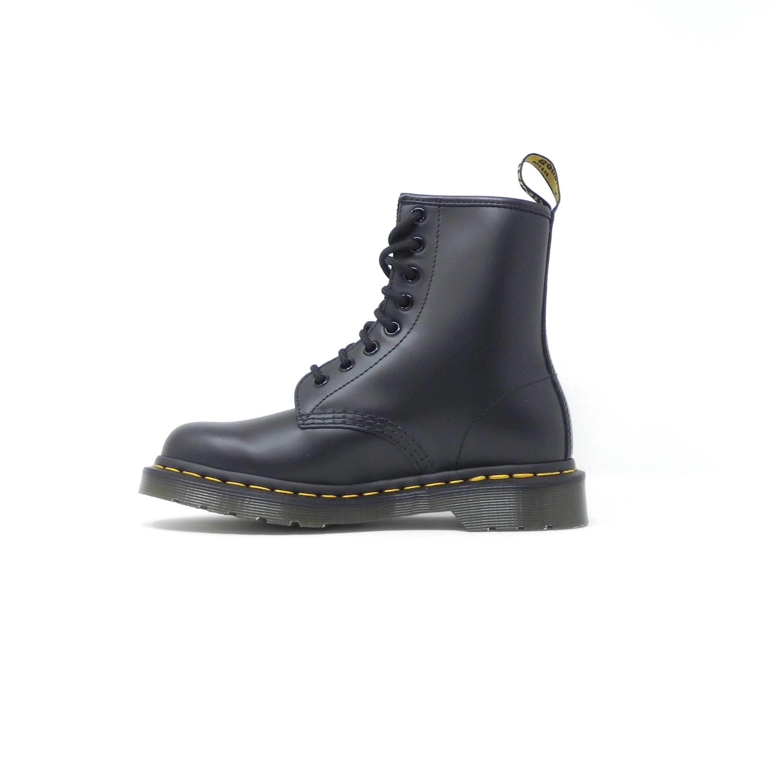 DR. MARTENS - Stivaletti SMOOTH 8 FORI L/GIALLA