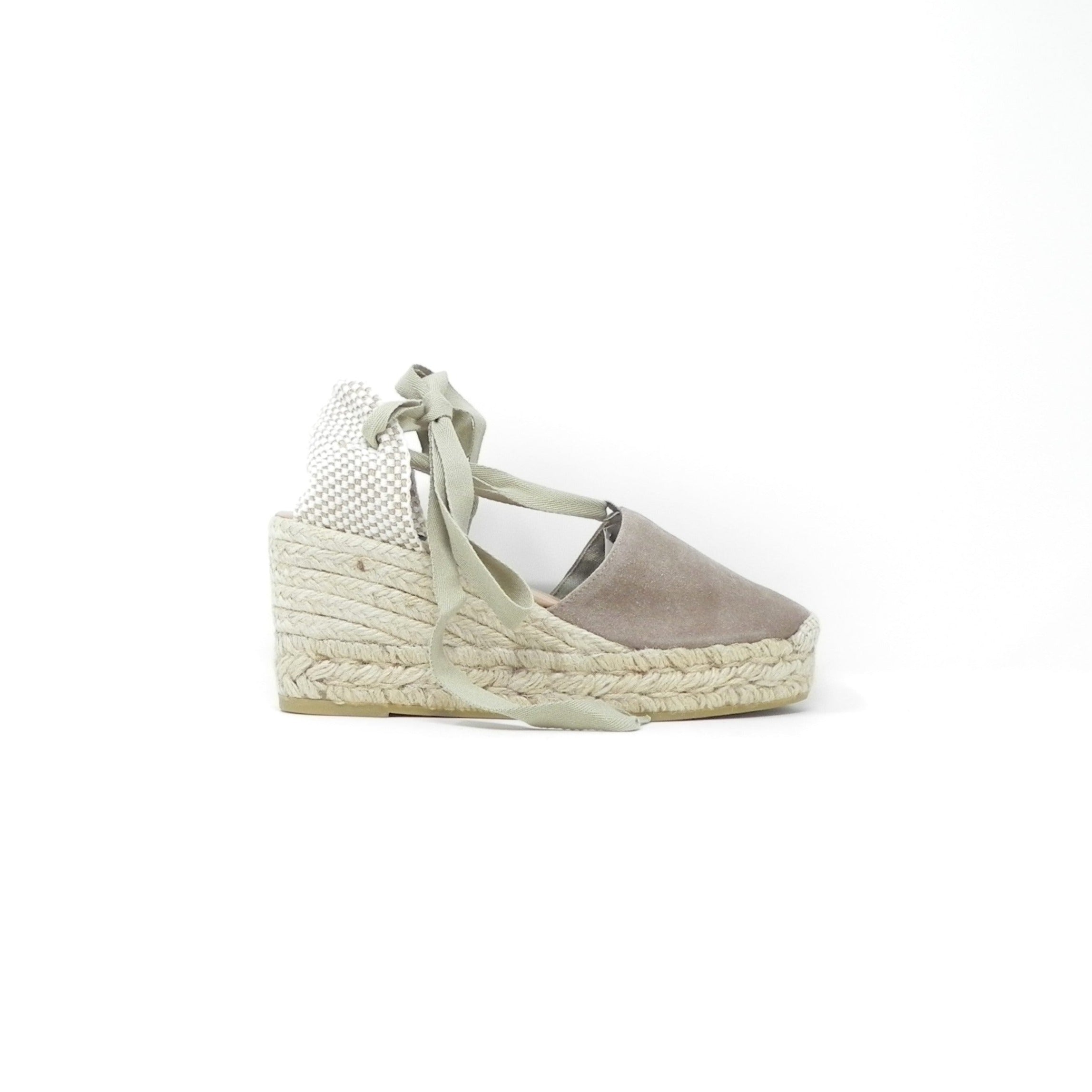 GAIMO - Espadrillas in pelle con zeppa