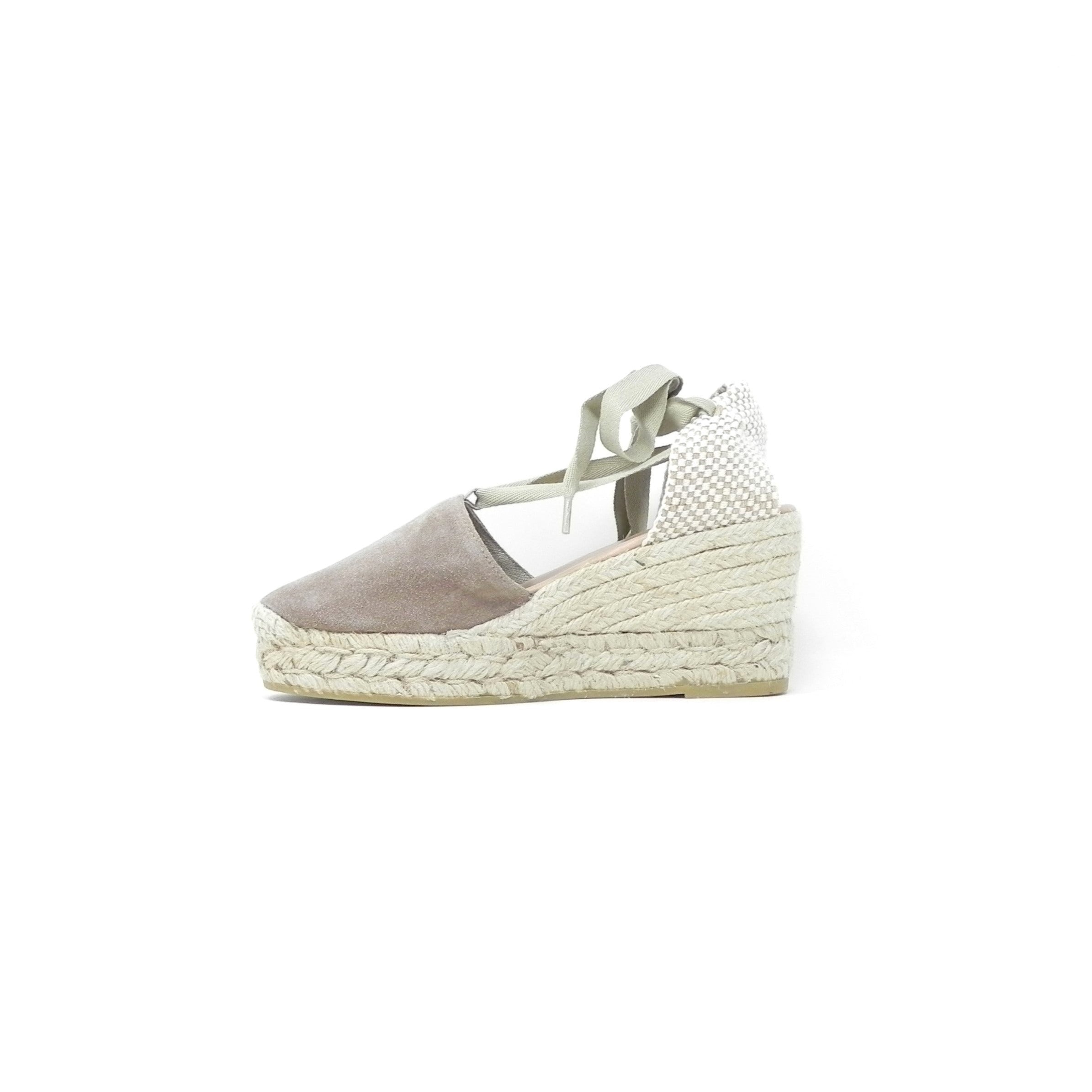 GAIMO - Espadrillas in pelle con zeppa