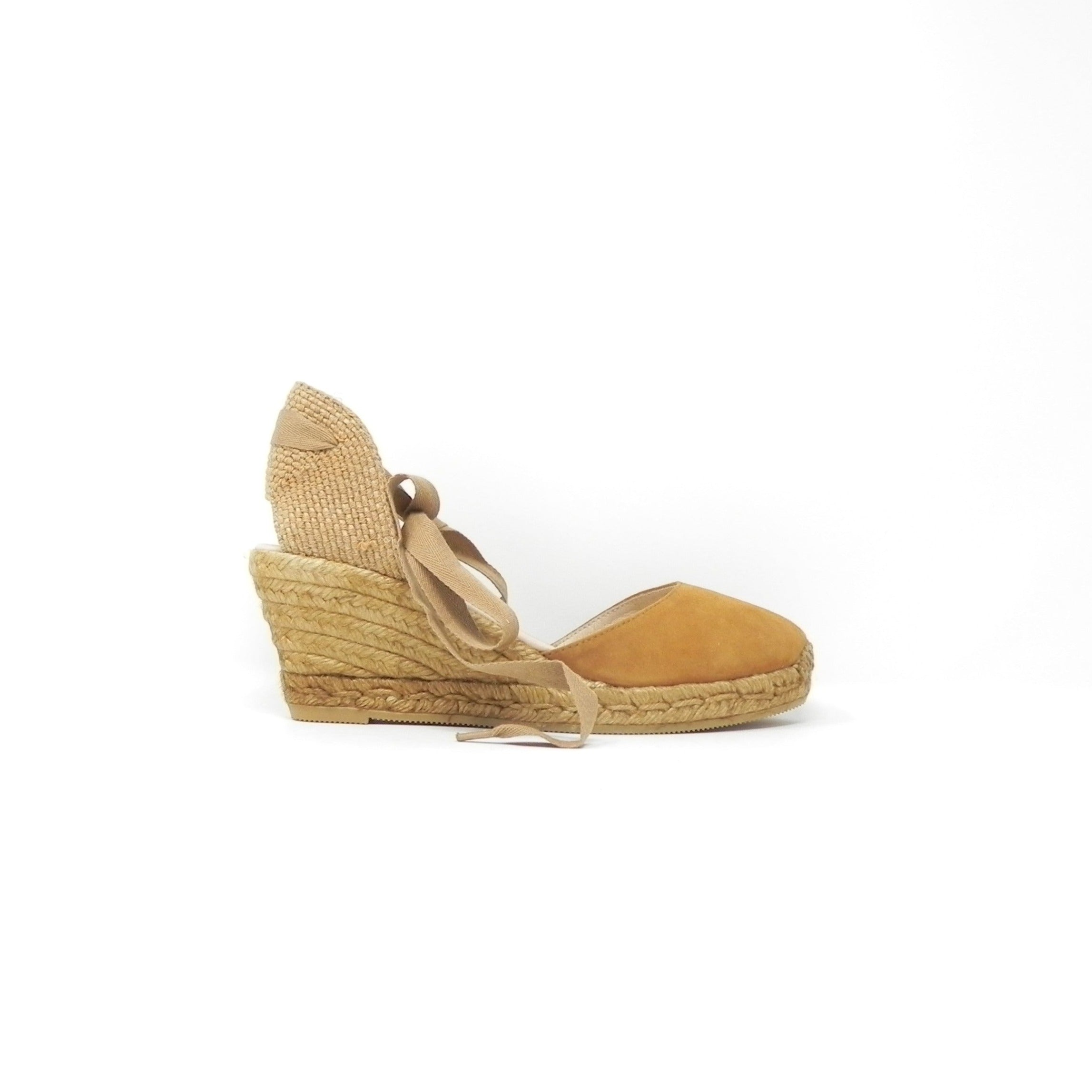 GAIMO - Espadrillas in pelle con zeppa