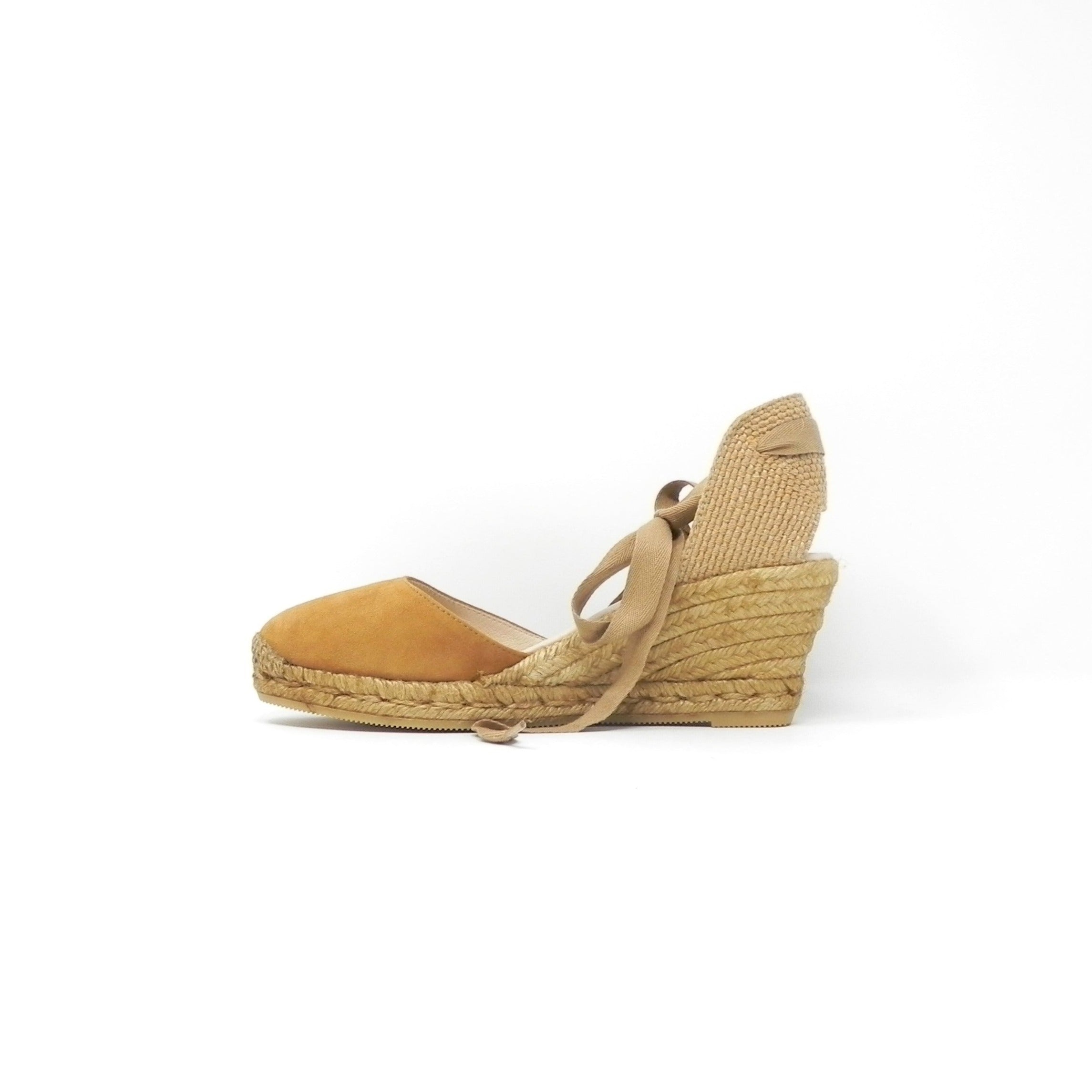 GAIMO - Espadrillas in pelle con zeppa