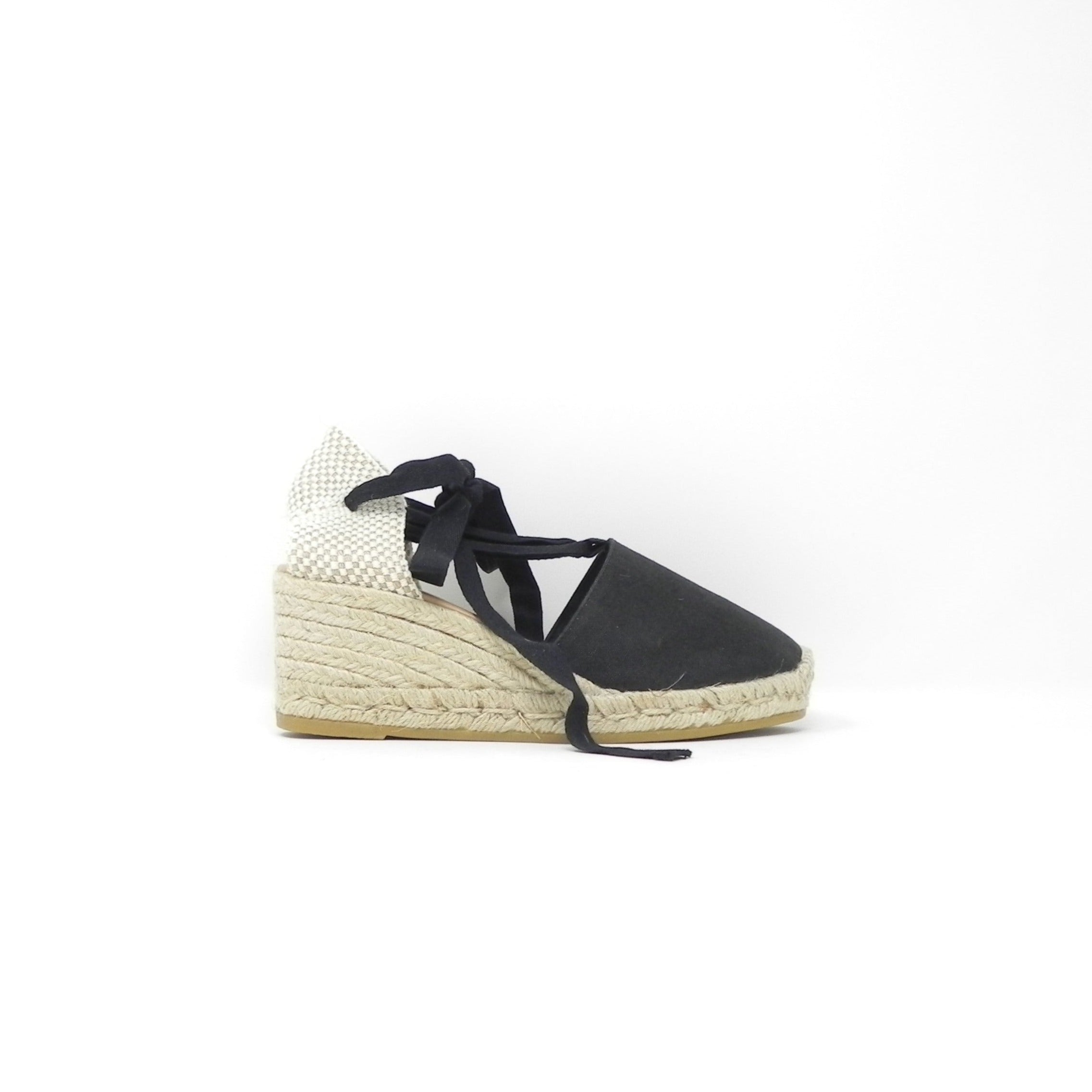 GAIMO - Espadrillas in tessuto con zeppa