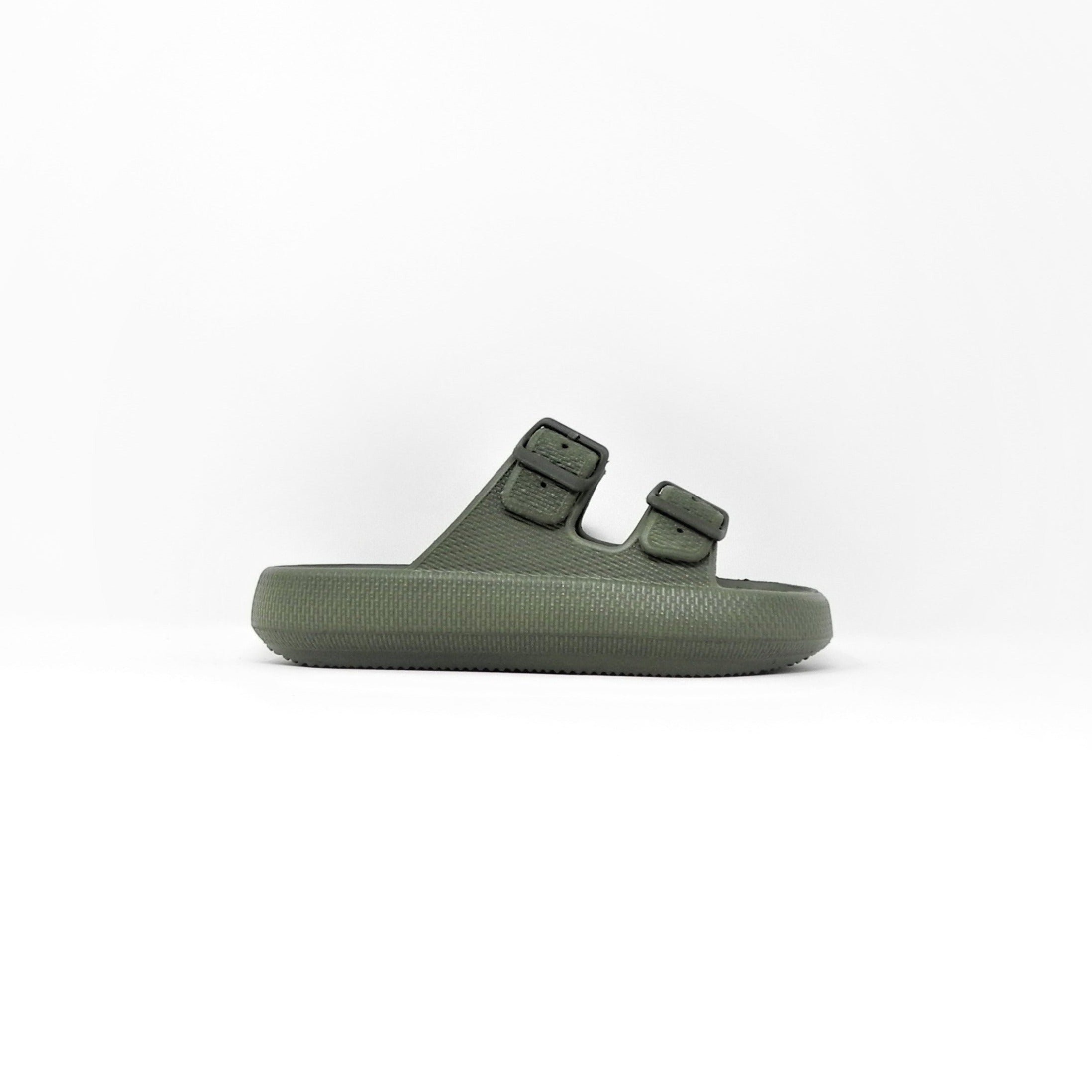 FED - Slippers High doppia fascia con fibbie