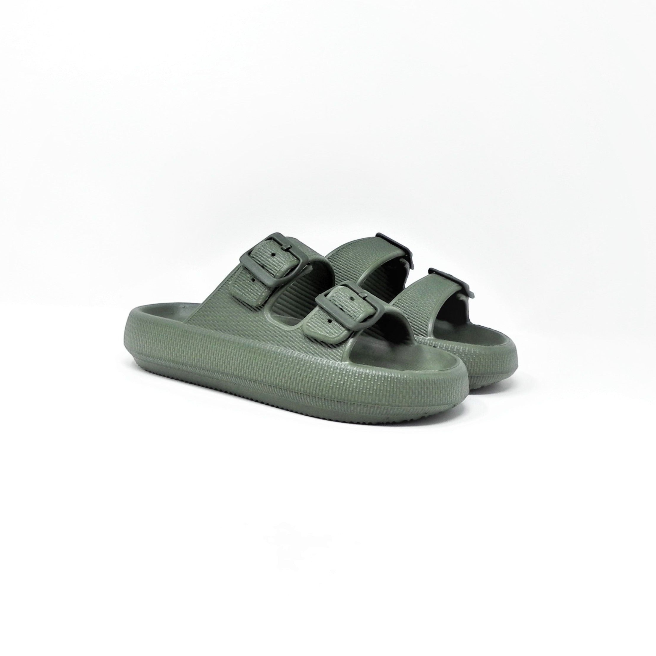 FED - Slippers High doppia fascia con fibbie