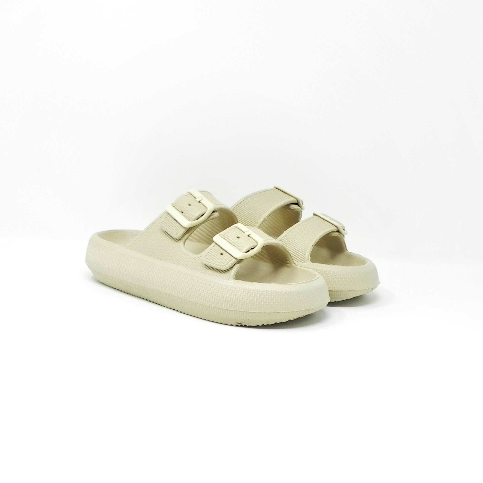 FED - Slippers High doppia fascia con fibbie
