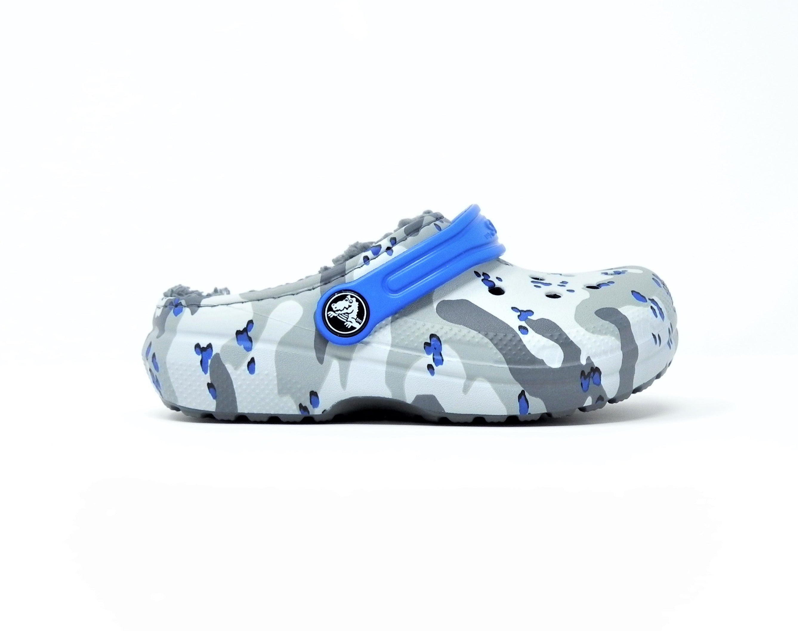 CROCS - Sandali Classic lined camo clog con pelo
