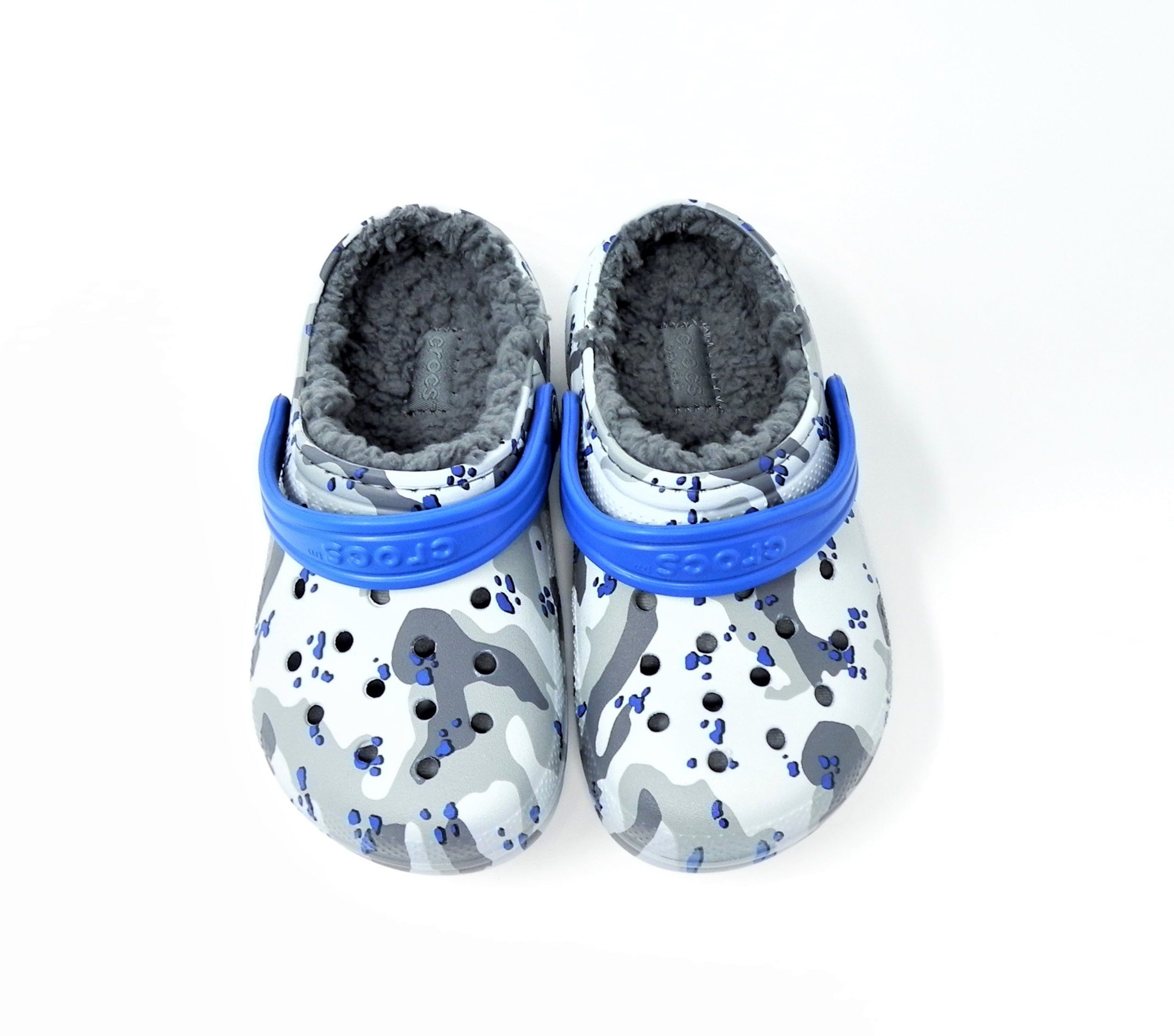 CROCS  - Sandali Classic lined camo clog con pelo