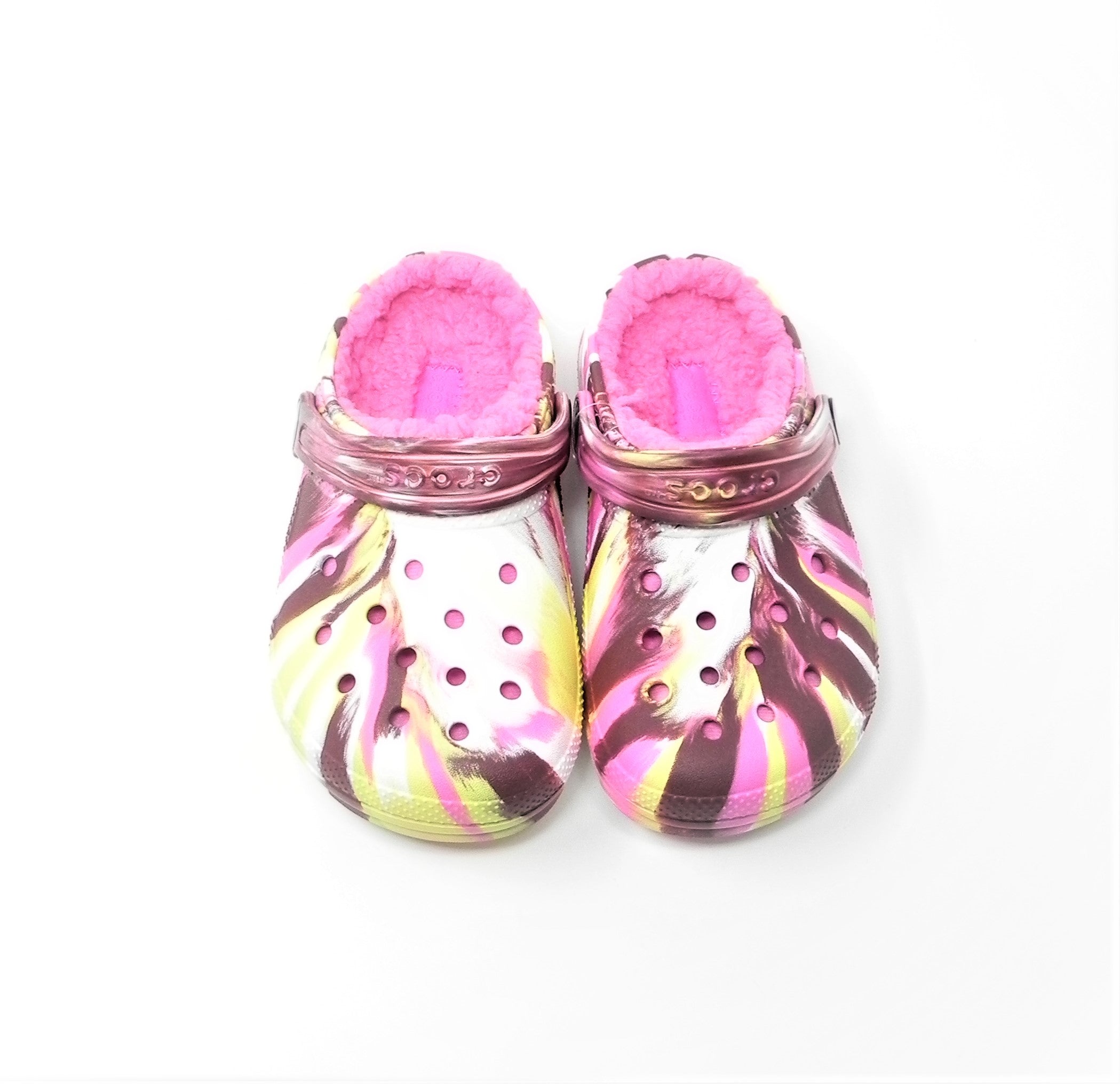 CROCS - Classic Lined Marbled Clog Kid