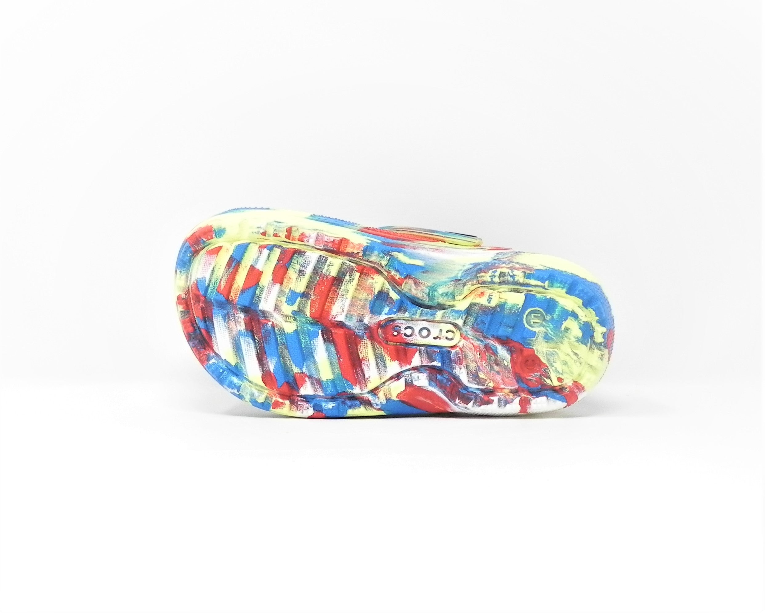 CROCS - Classic Lined Marbled Clog Kid