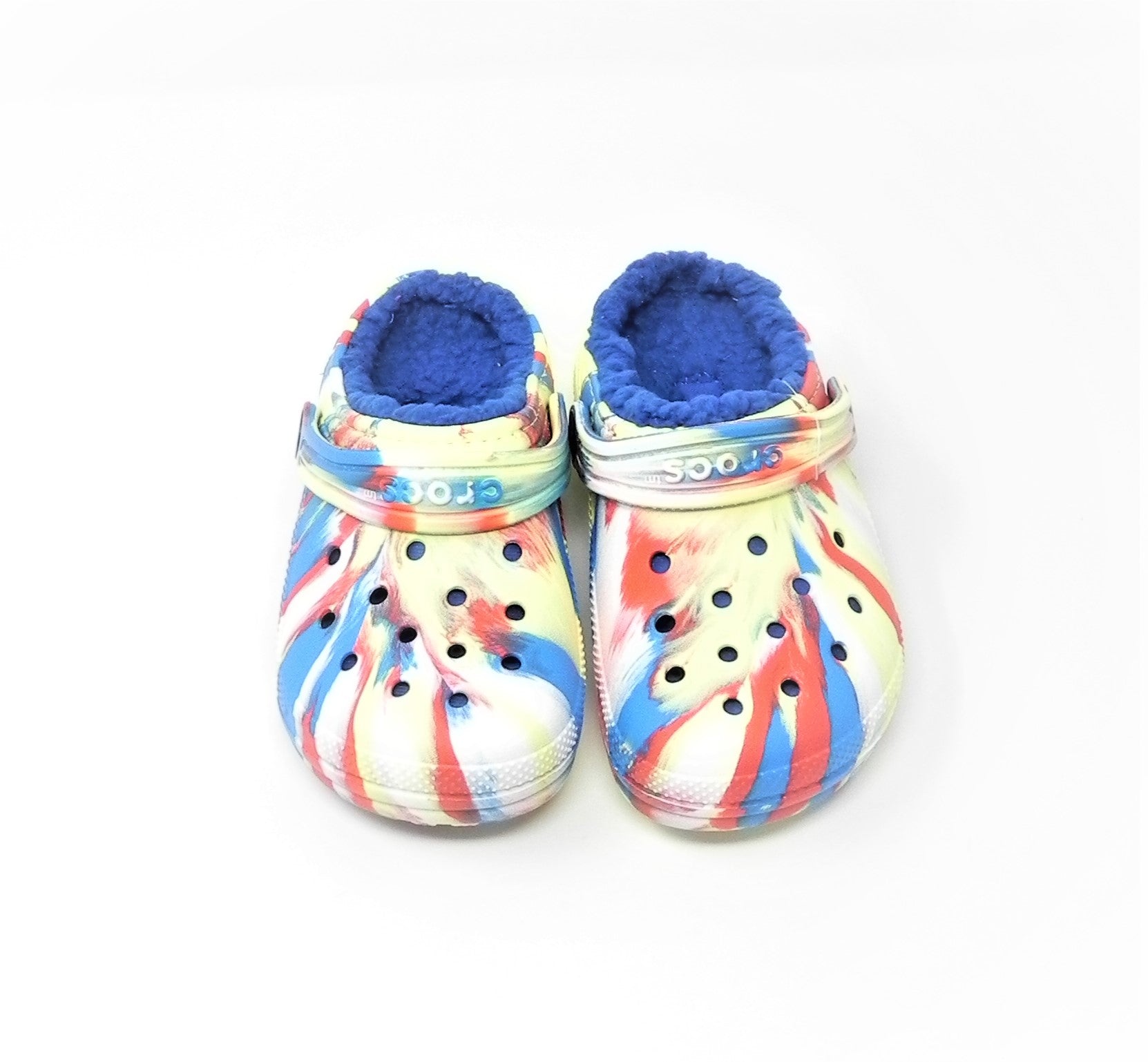CROCS - Classic Lined Marbled Clog Kid