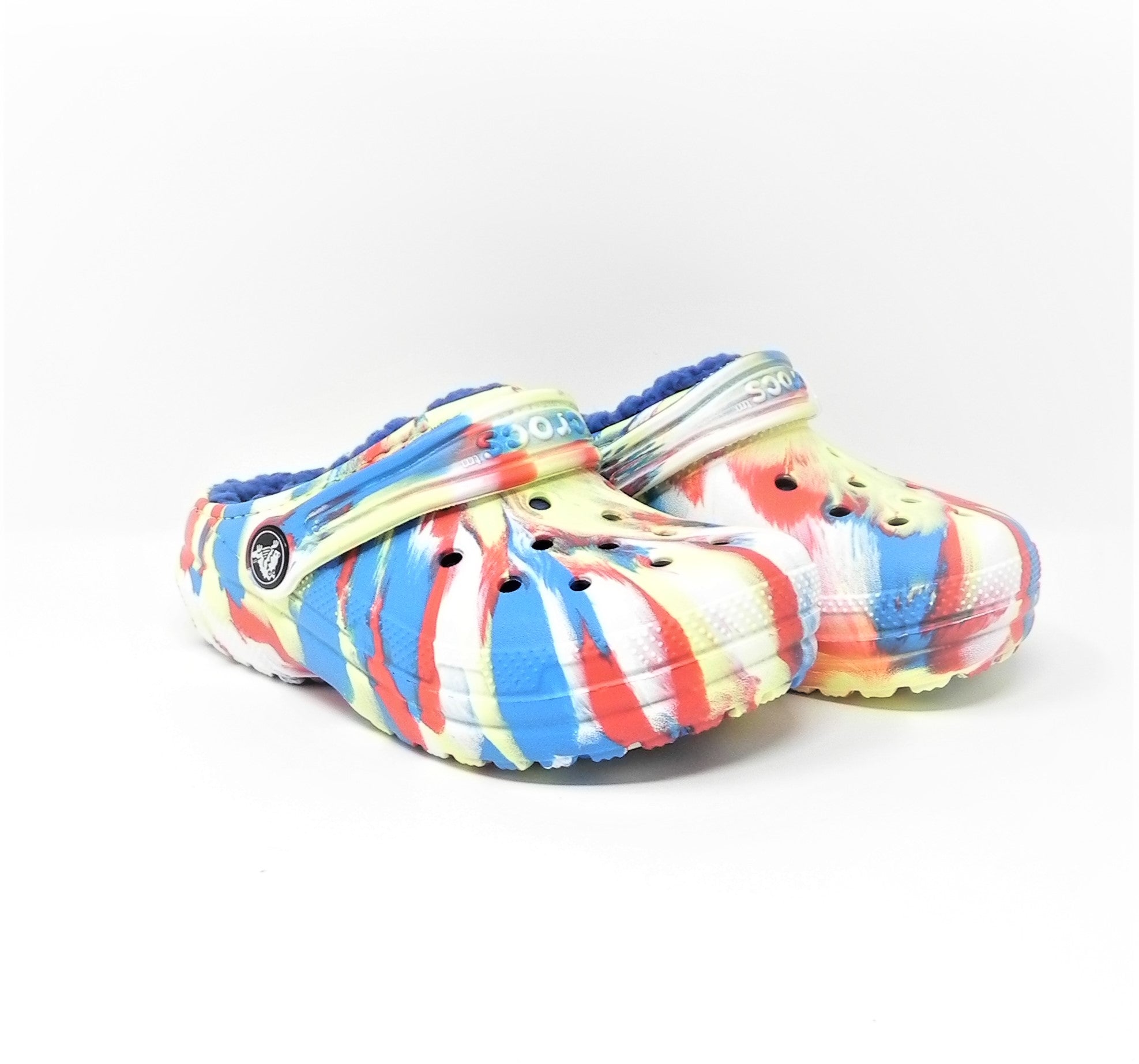 CROCS - Classic Lined Marbled Clog Kid