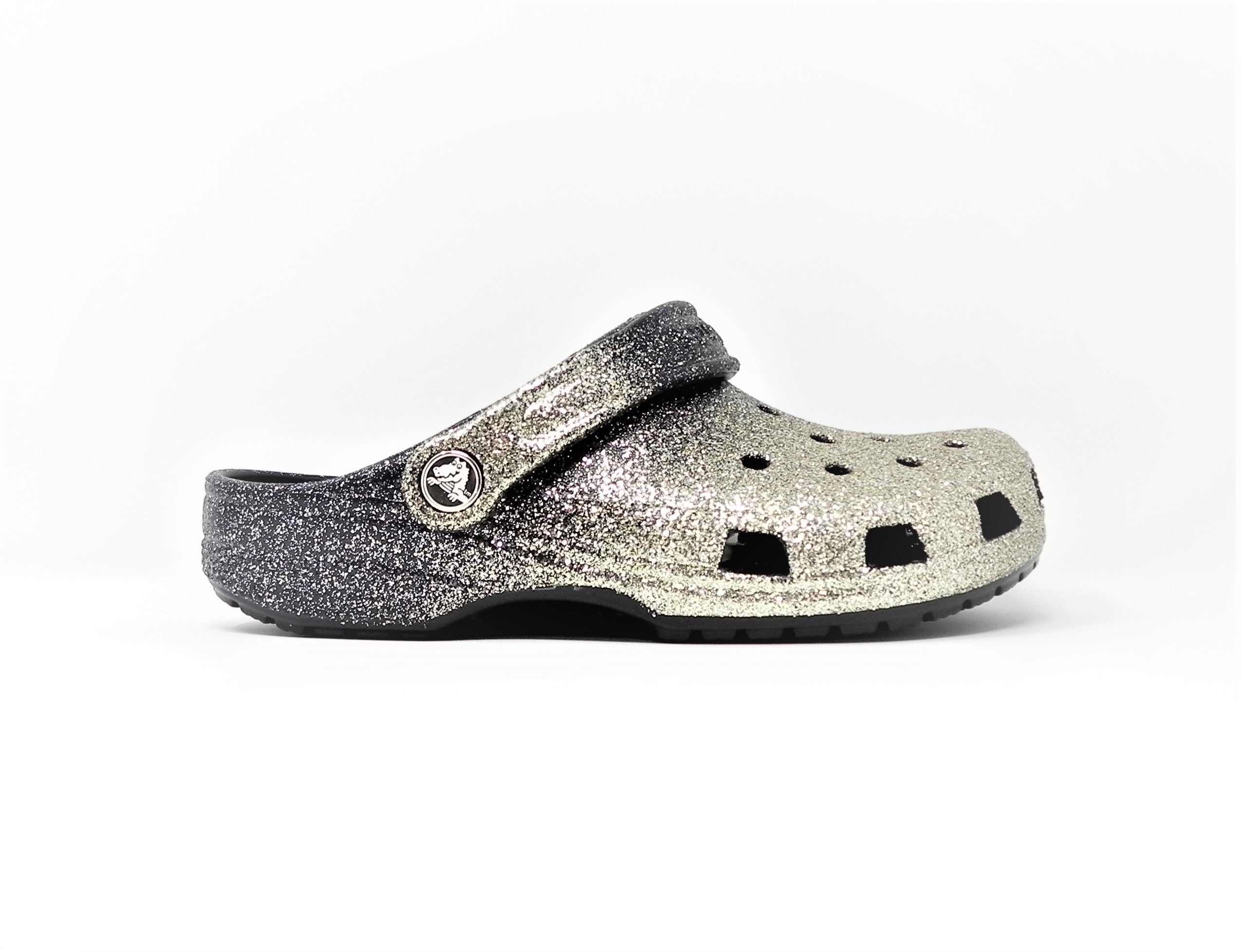 CROCS - Classic Glitter Ombre Clog W con pelo