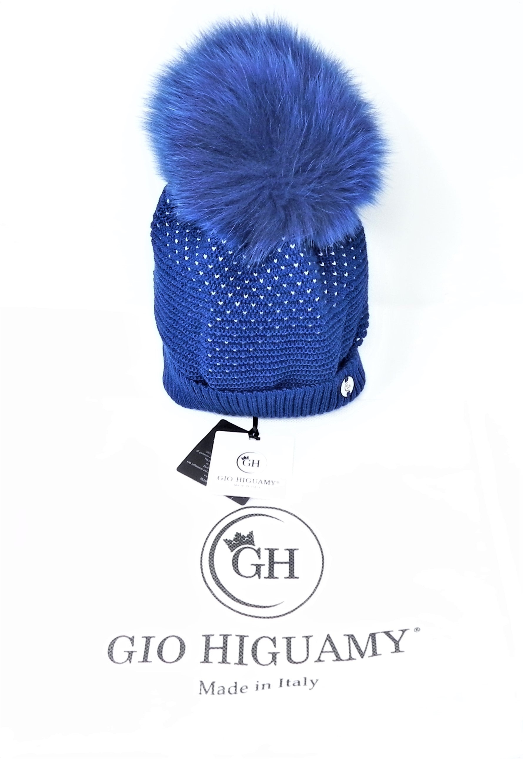 GIO HIGUAMY - Cuffia Tessuto - Pelliccia