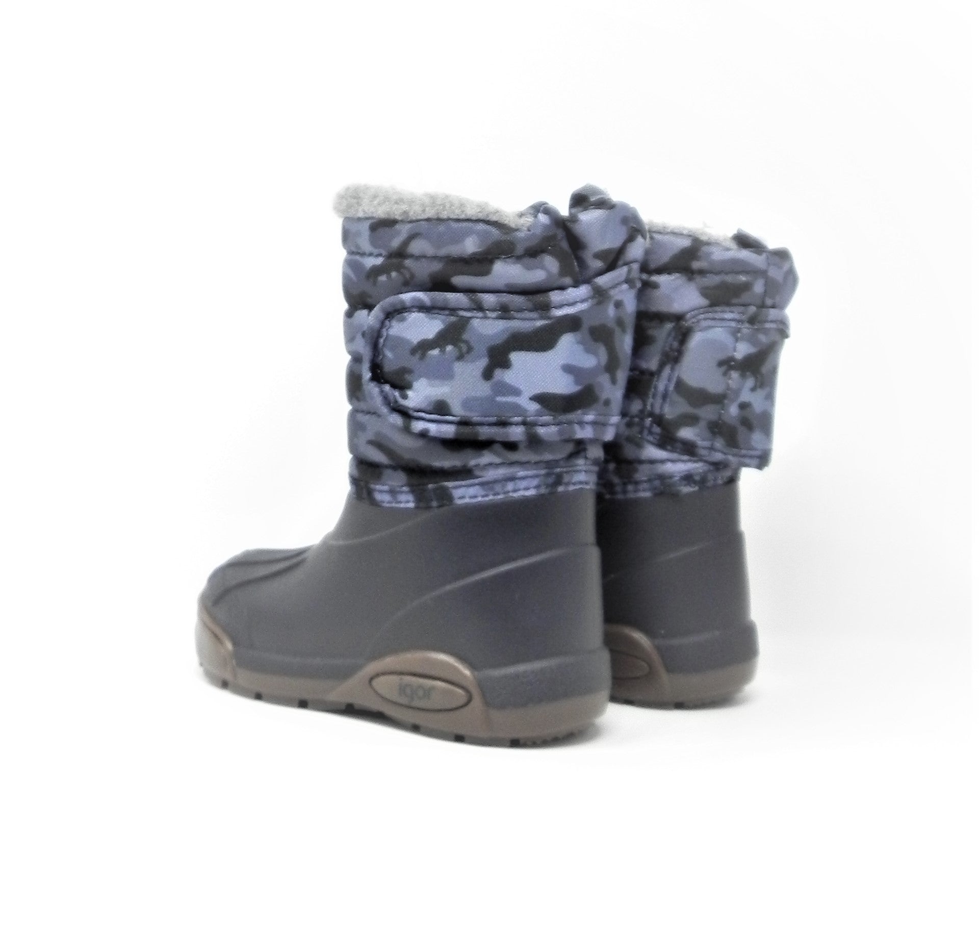 IGOR - Stivaletti con pelo Topo Ski Camo