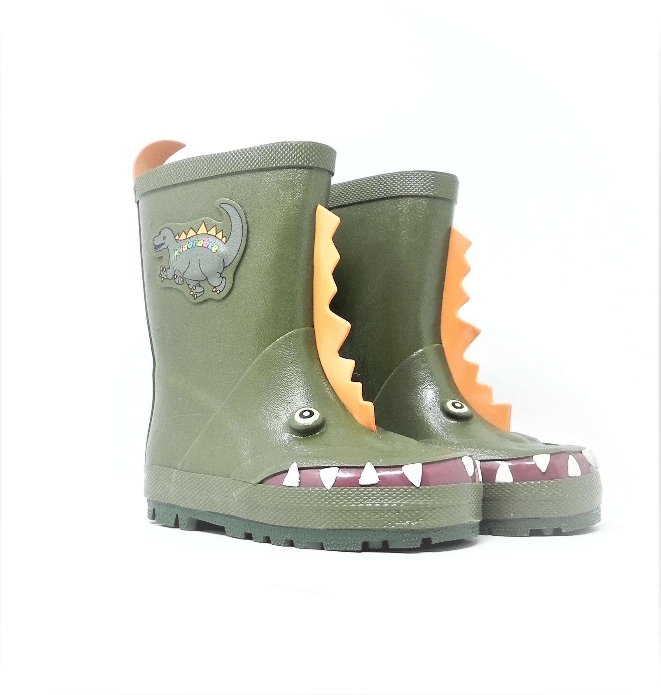 KIDORABLE - Stivaletti Pioggia DINOSAUR BOOT
