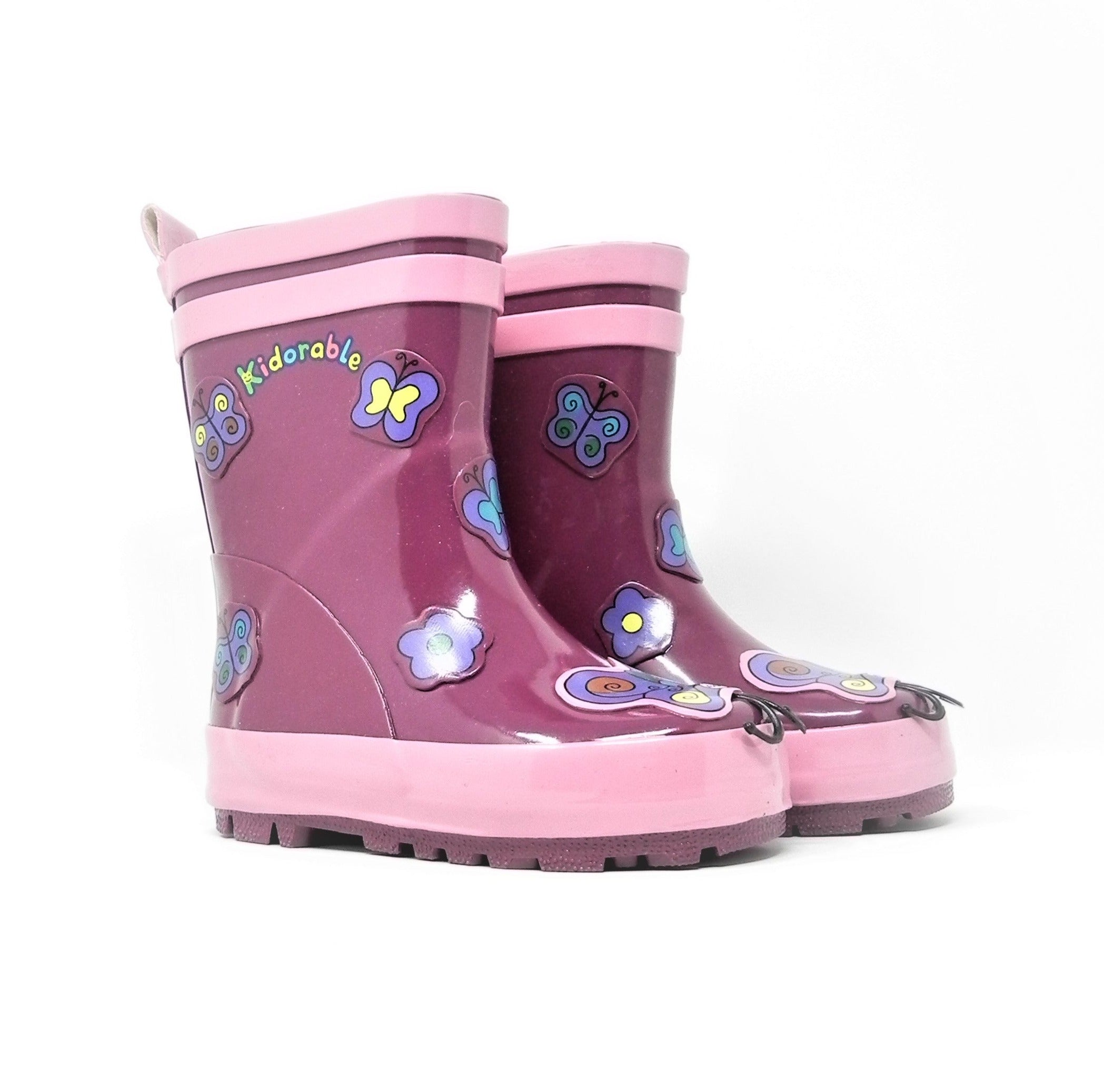 KIDORABLE - Stivaletti Pioggia BUTTERFLY BOOT
