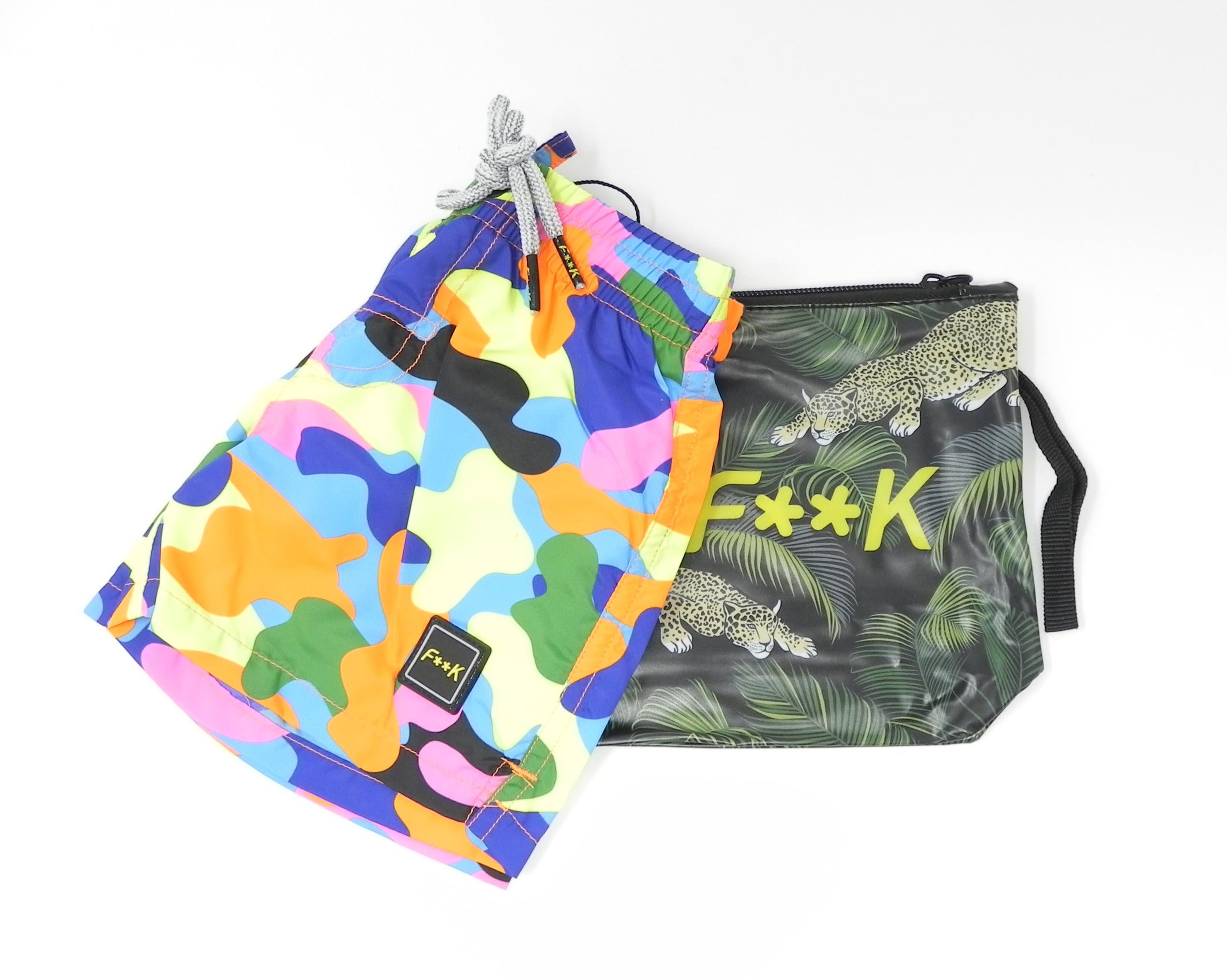 F**K Effek - Microfiber printed Short