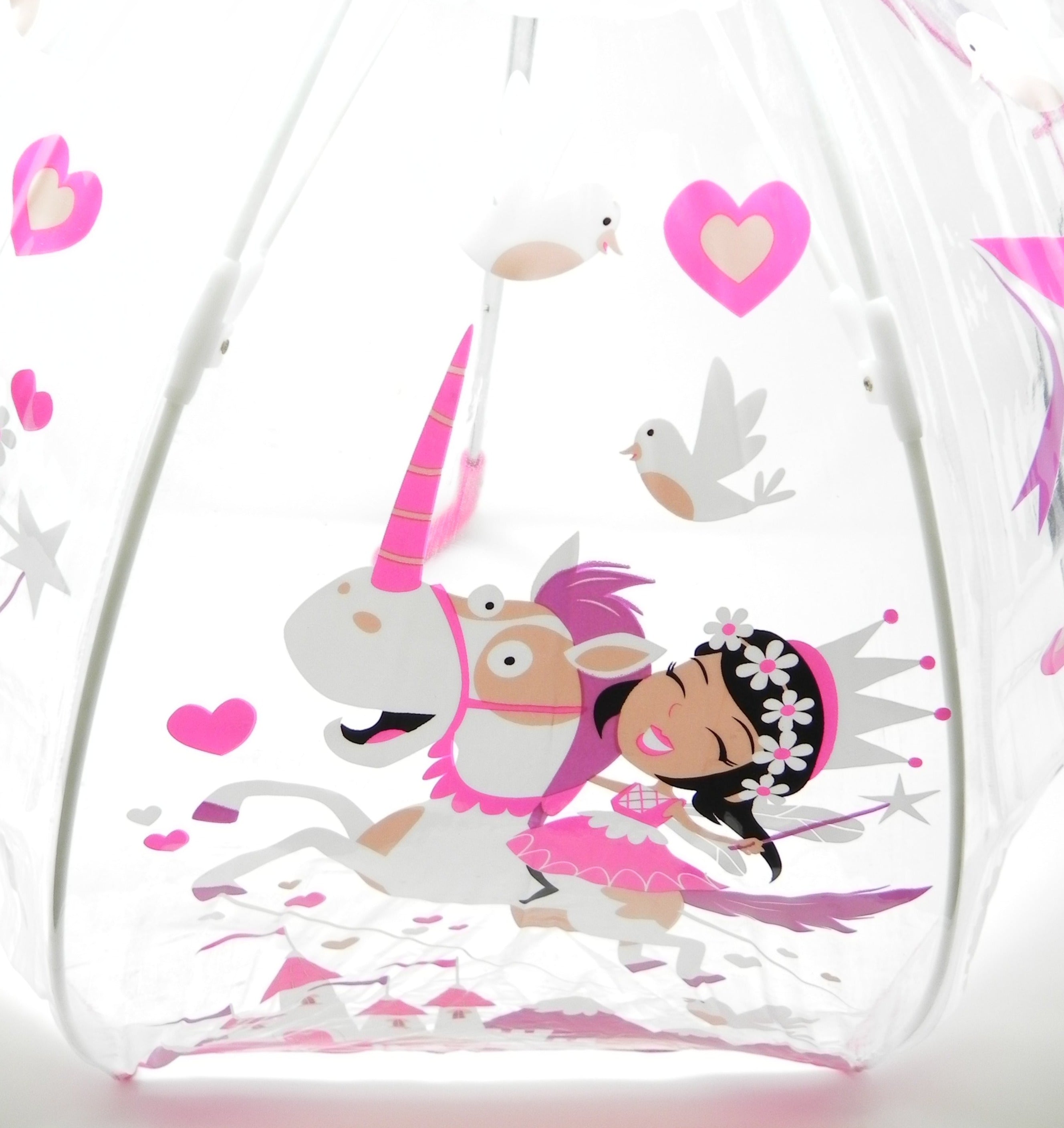BUGZZ SOAKE - Ombrello trasparente PRINCIPESSE